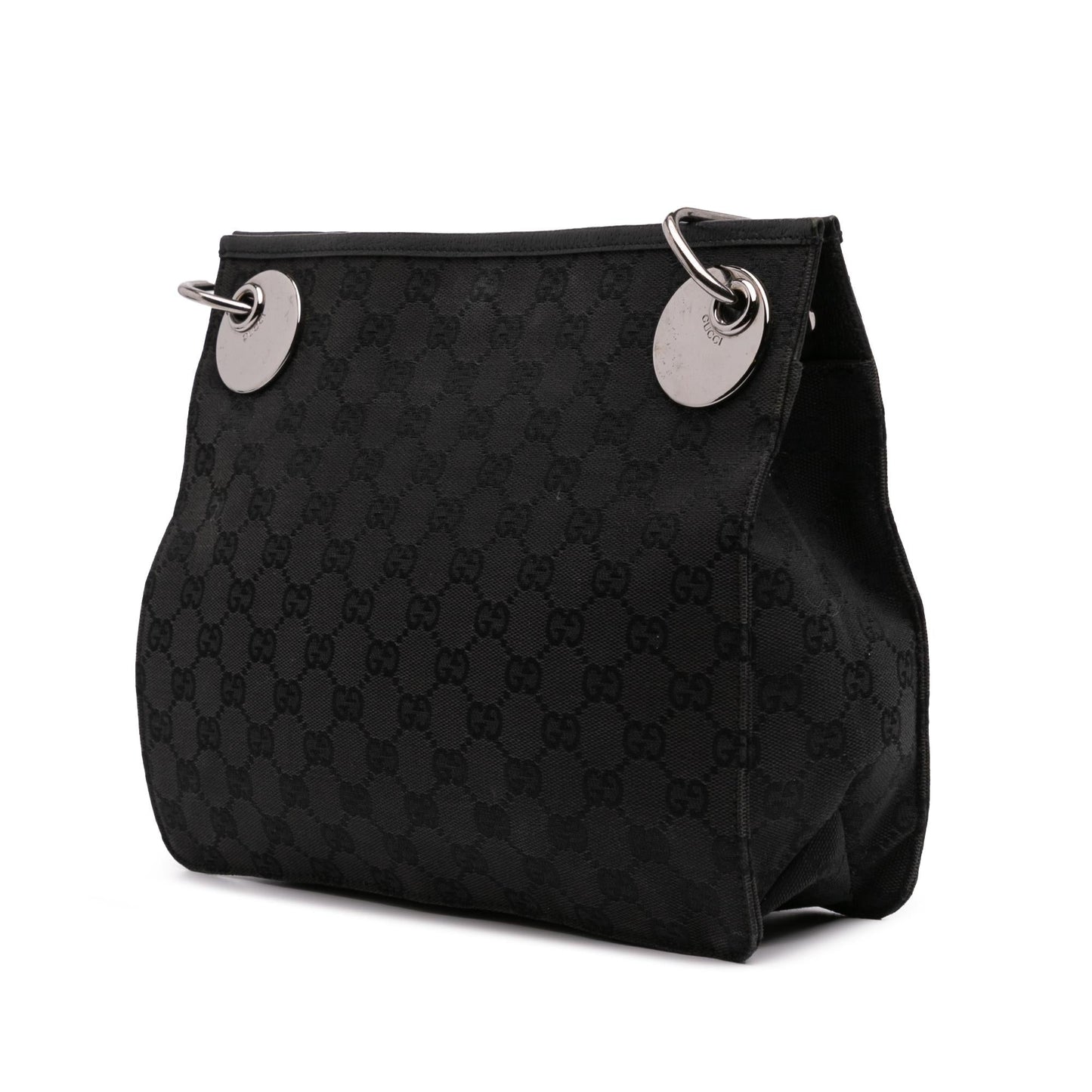 Gucci GG Eclipse Canvas Black Crossbody Bag Crossbody 1