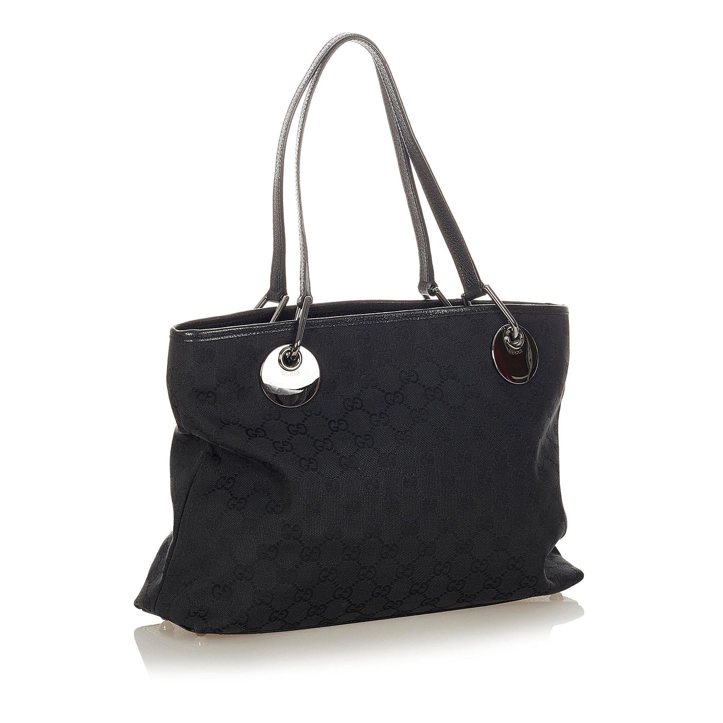 Gucci GG Eclipse SHG Canvas Black Shoulder Bag 4
