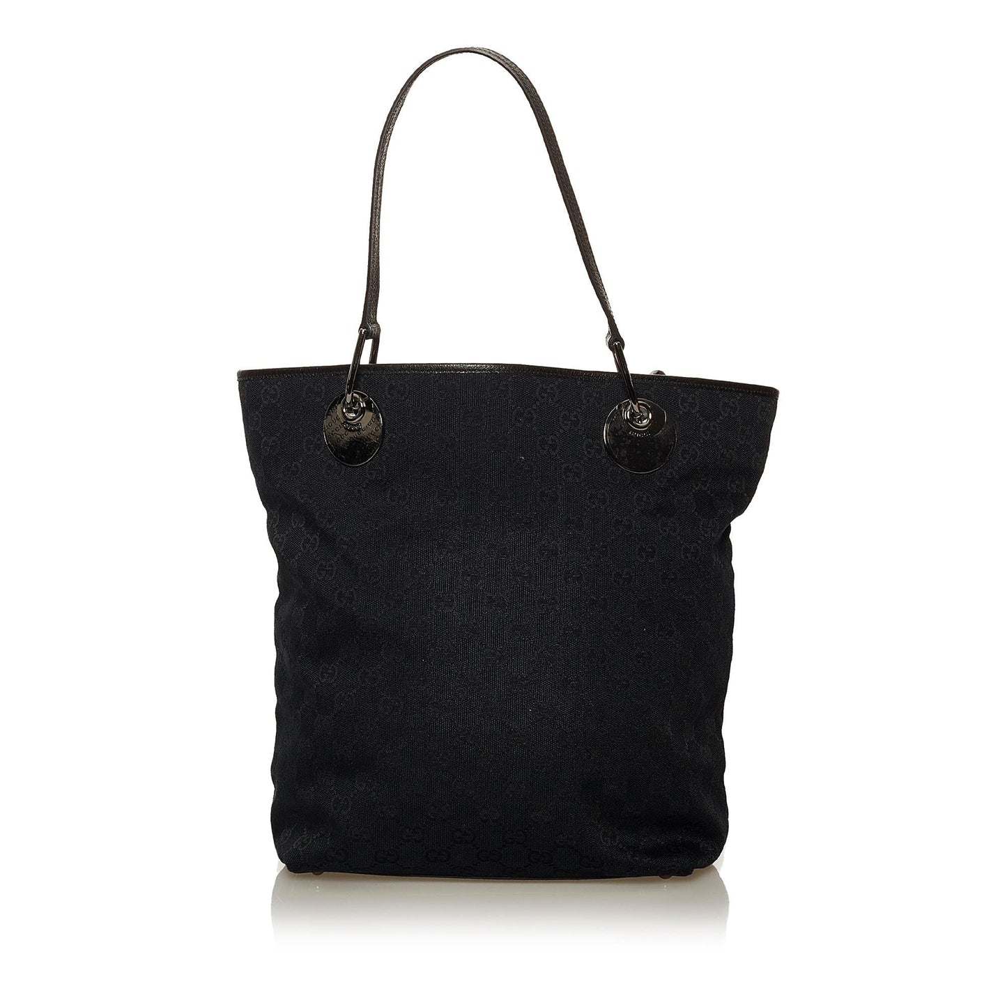 Gucci GG Eclipse SHG Canvas Black Shoulder Bag 3