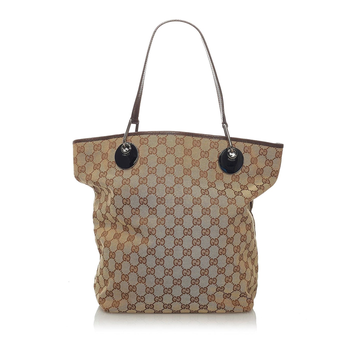 Gucci GG Eclipse SHG Canvas Brown Shoulder Bag 8