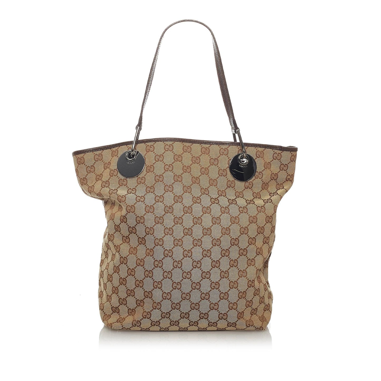 Gucci GG Eclipse SHG Canvas Brown Shoulder Bag 8