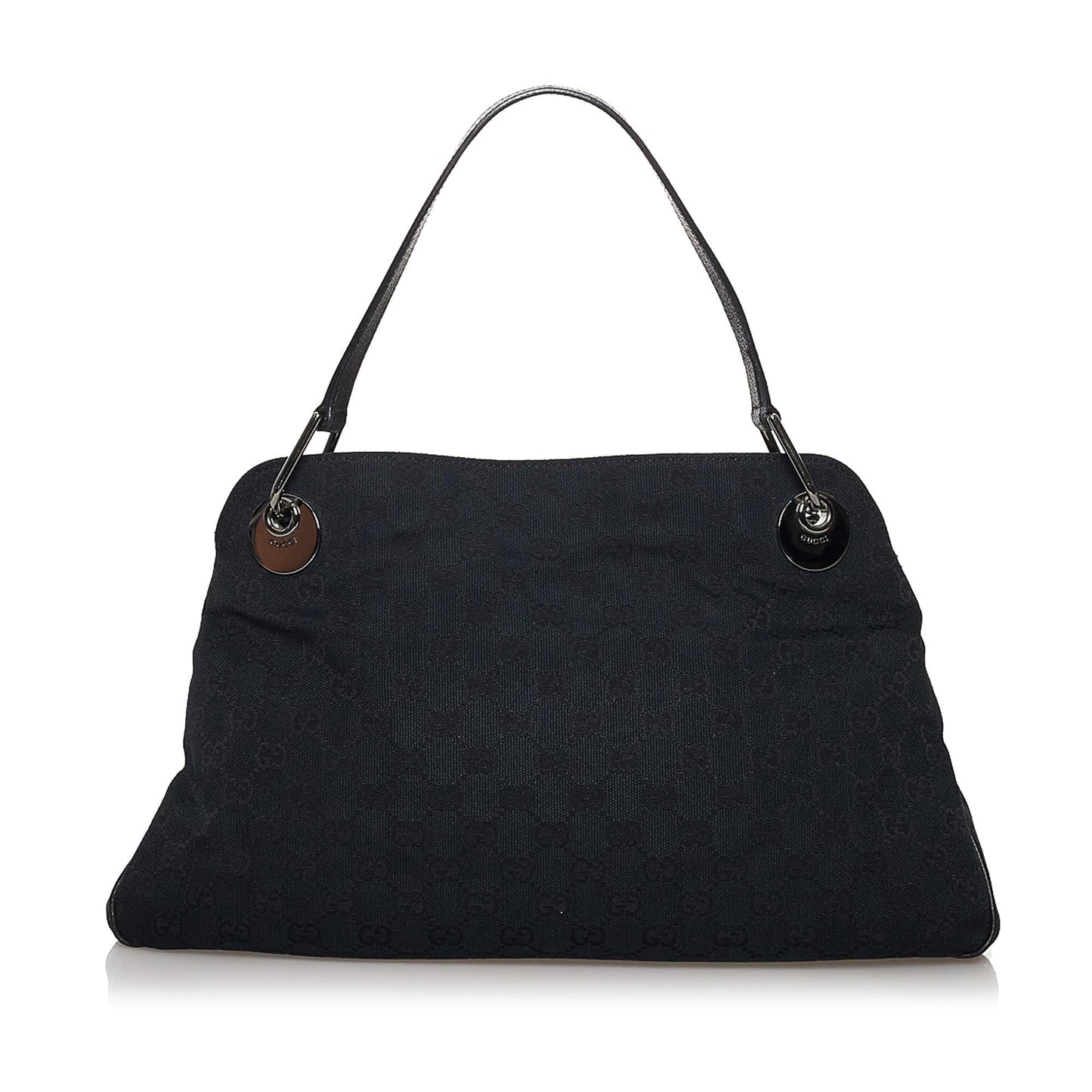Gucci GG Eclipse SHG Canvas Black Shoulder Bag 5