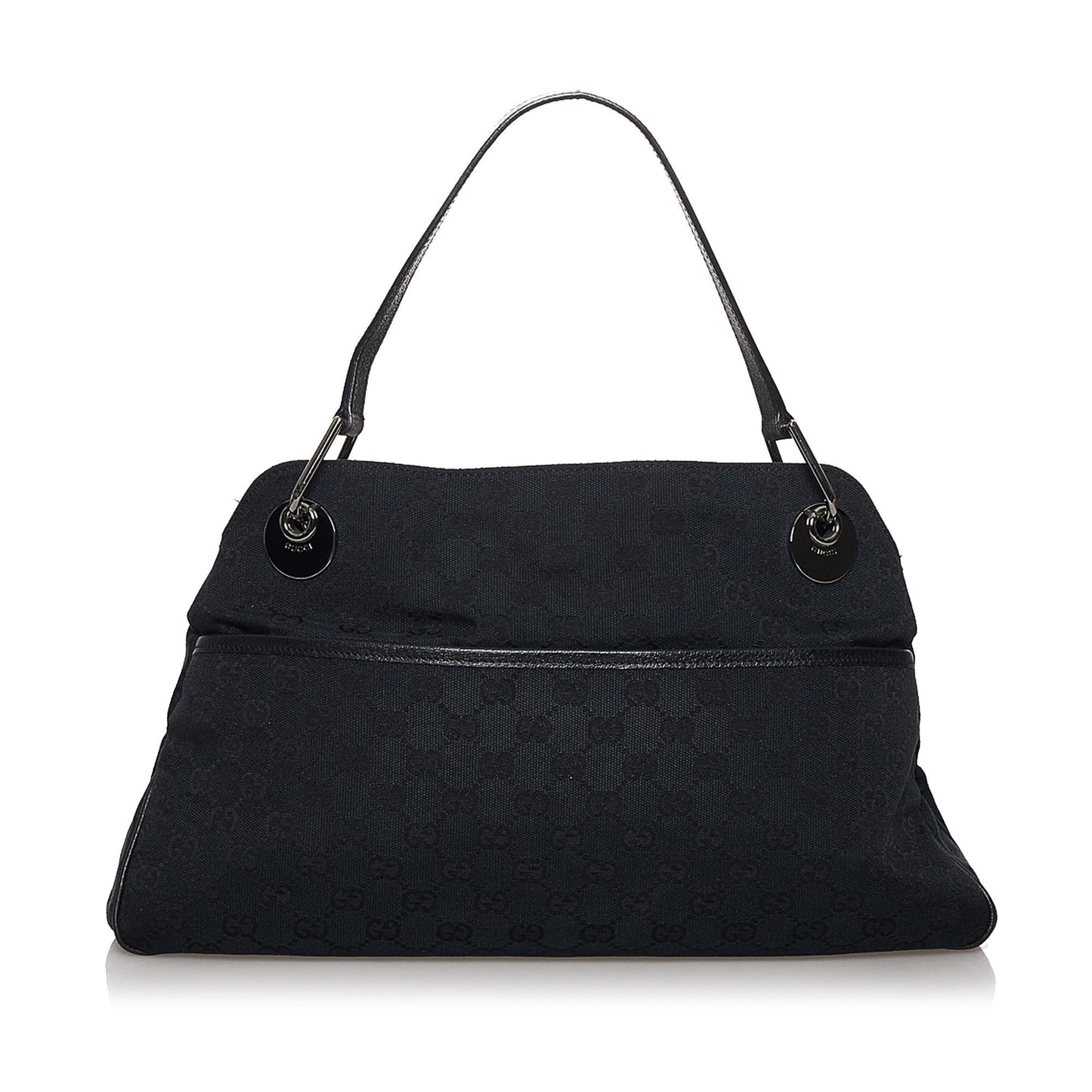 Gucci GG Eclipse SHG Canvas Black Shoulder Bag 5