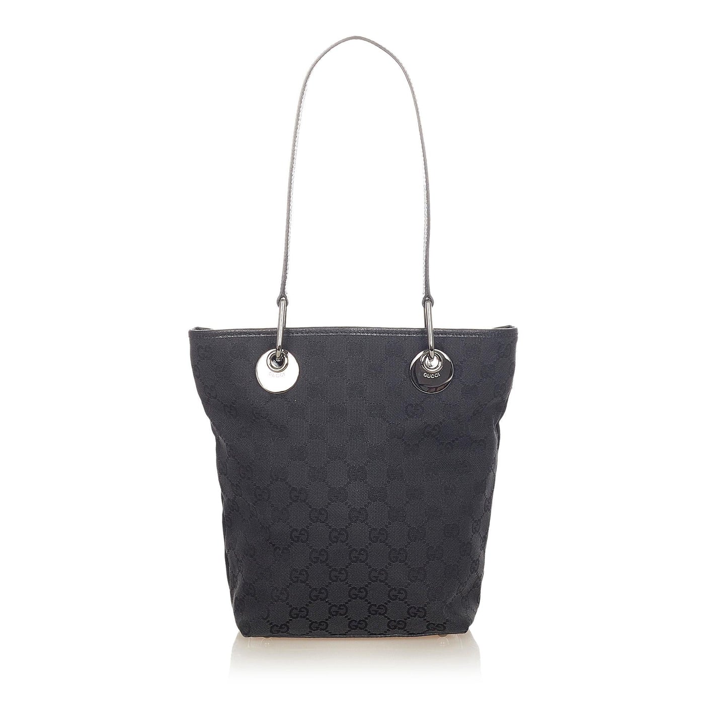 Gucci GG Eclipse SHG Canvas Black Shoulder Bag 8