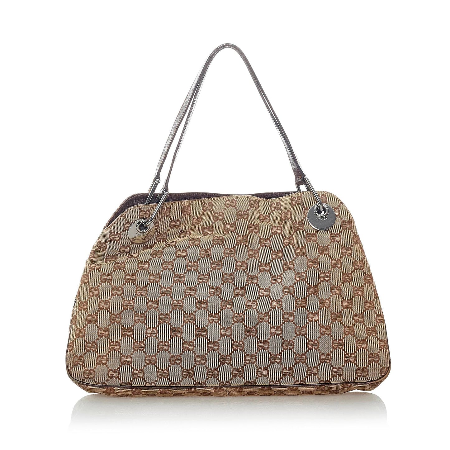 Gucci GG Eclipse SHG Canvas Brown Shoulder Bag 10