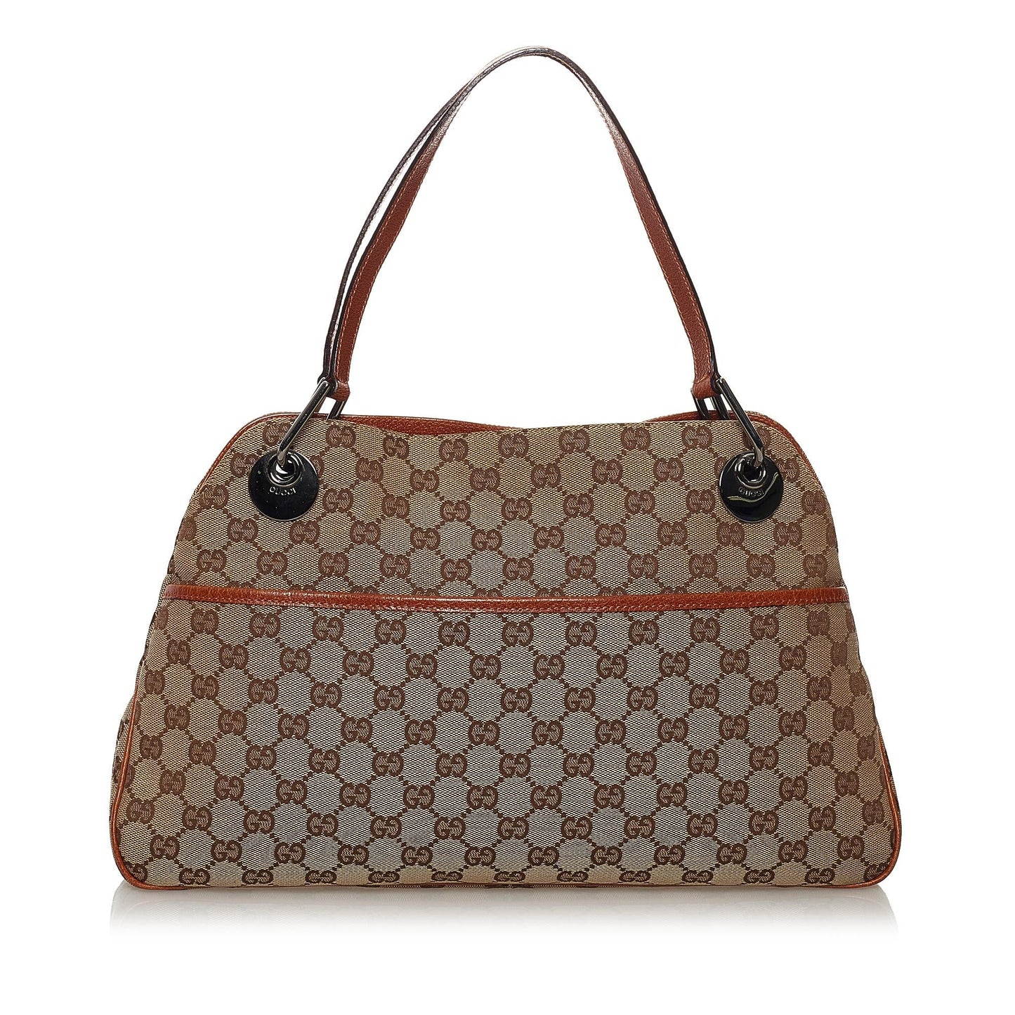 Gucci GG Eclipse SHG Canvas Brown Shoulder Bag