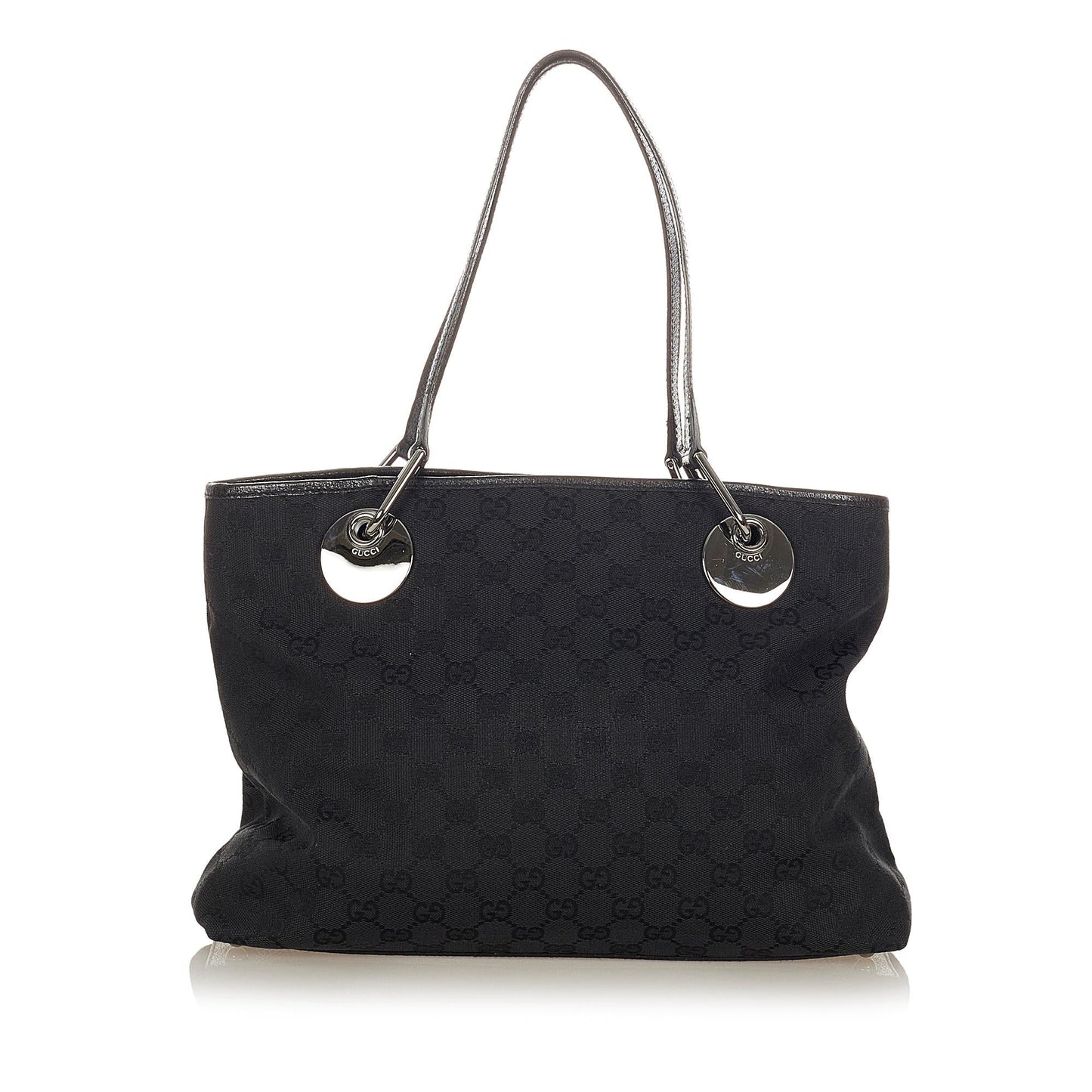 Gucci GG Eclipse SHG Canvas Black Shoulder Bag