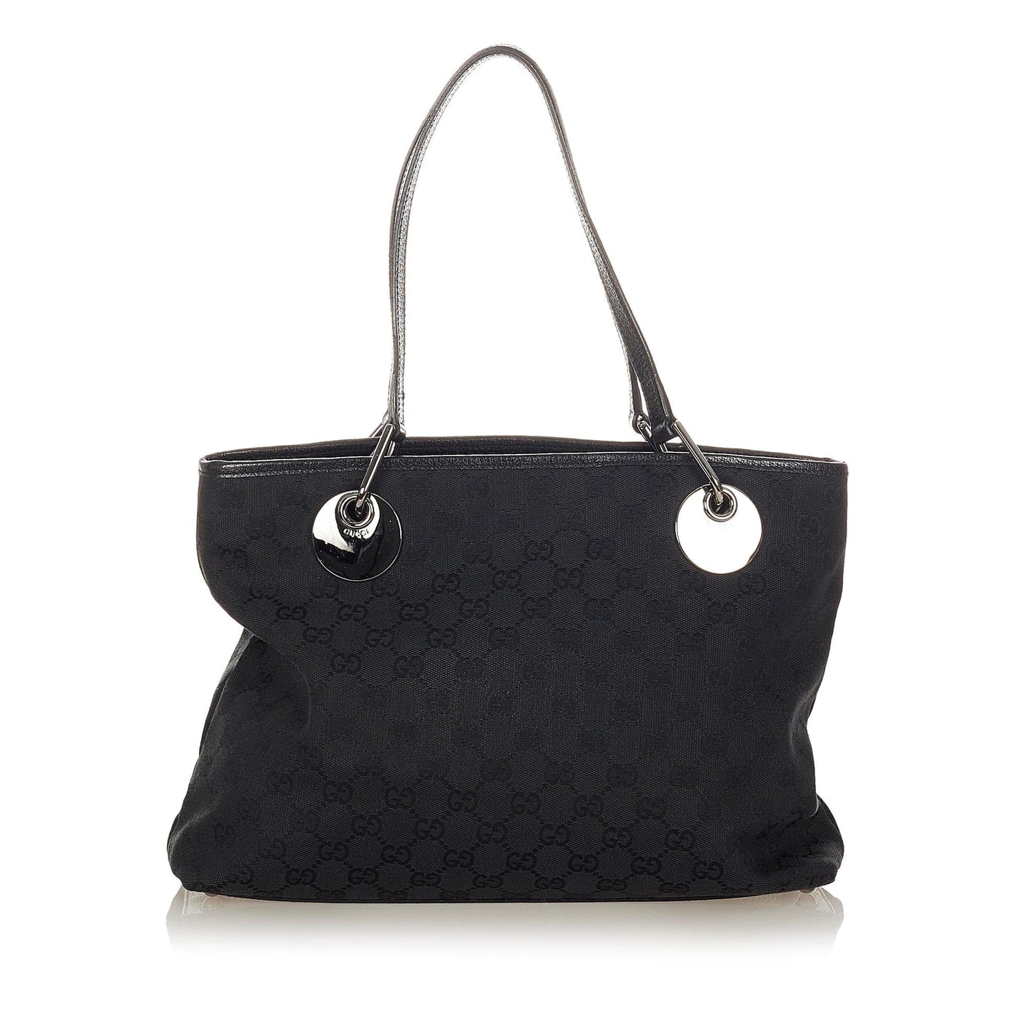 Gucci GG Eclipse SHG Canvas Black Shoulder Bag