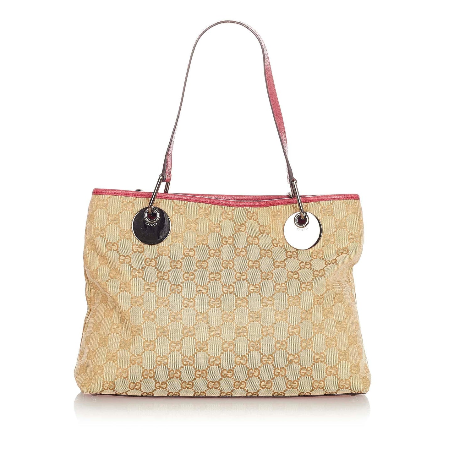 Gucci GG Eclipse SHG Canvas Brown Red Shoulder Bag