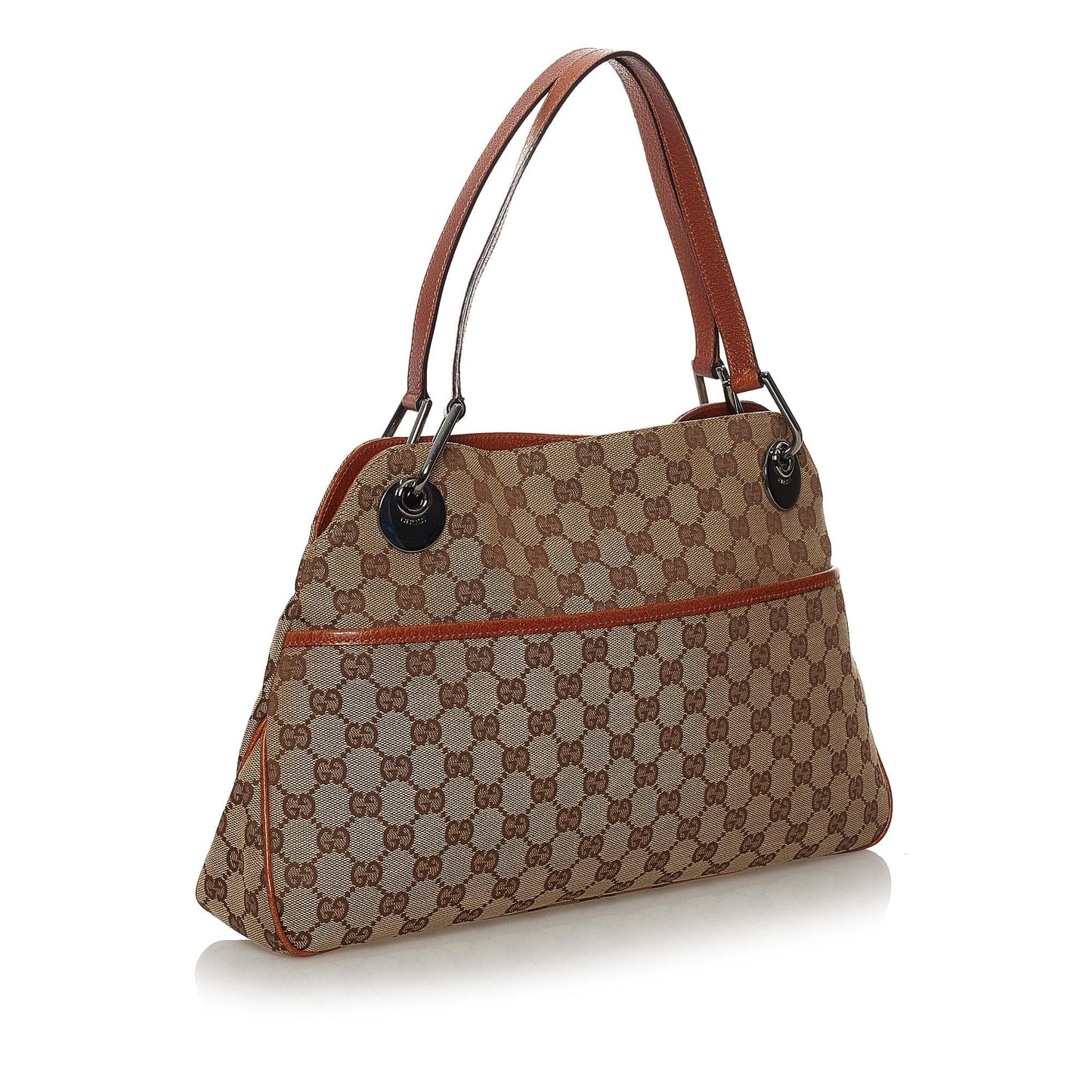Gucci GG Eclipse SHG Canvas Brown Shoulder Bag 5