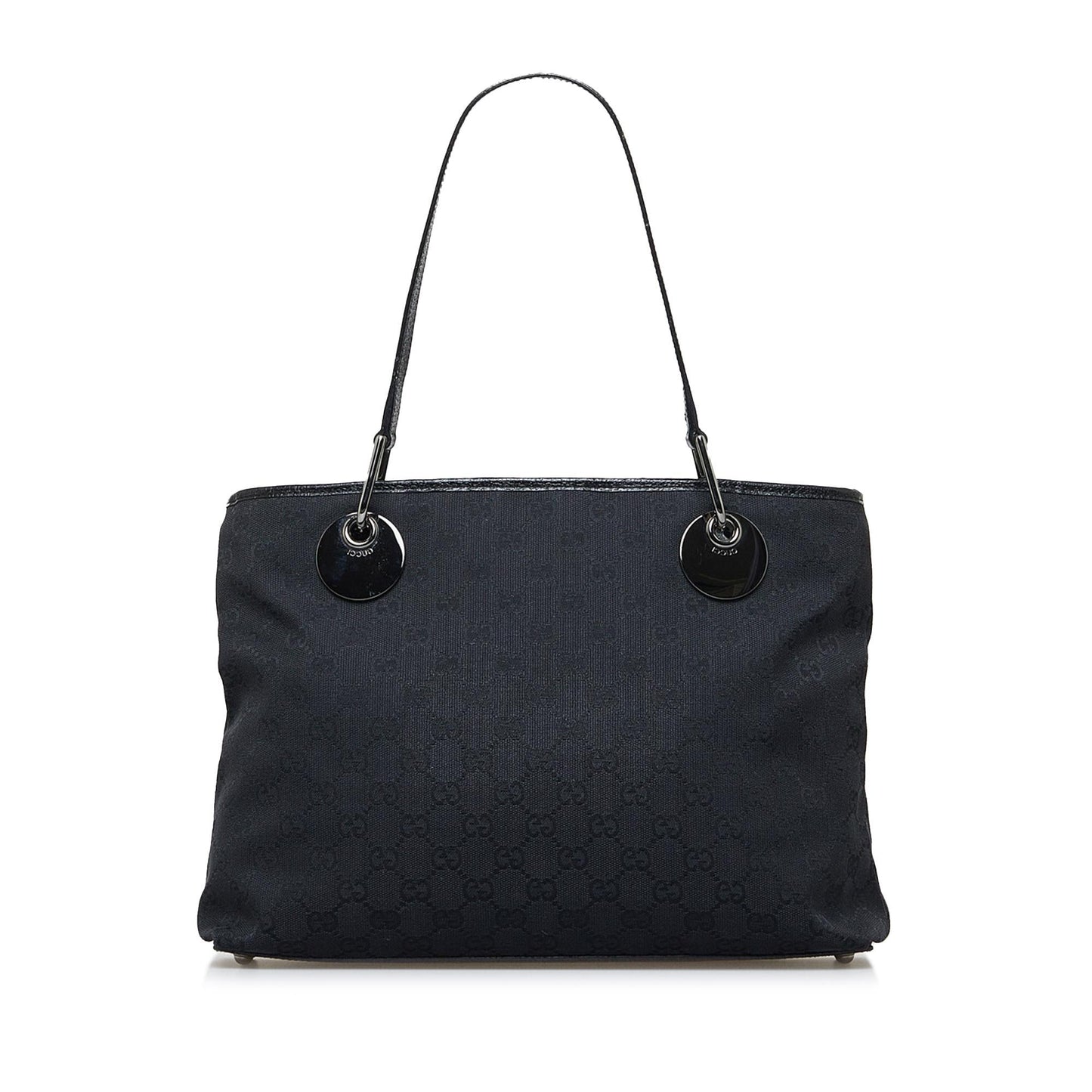 Gucci GG Eclipse SHG-wvHmam Canvas Black Tote Bag