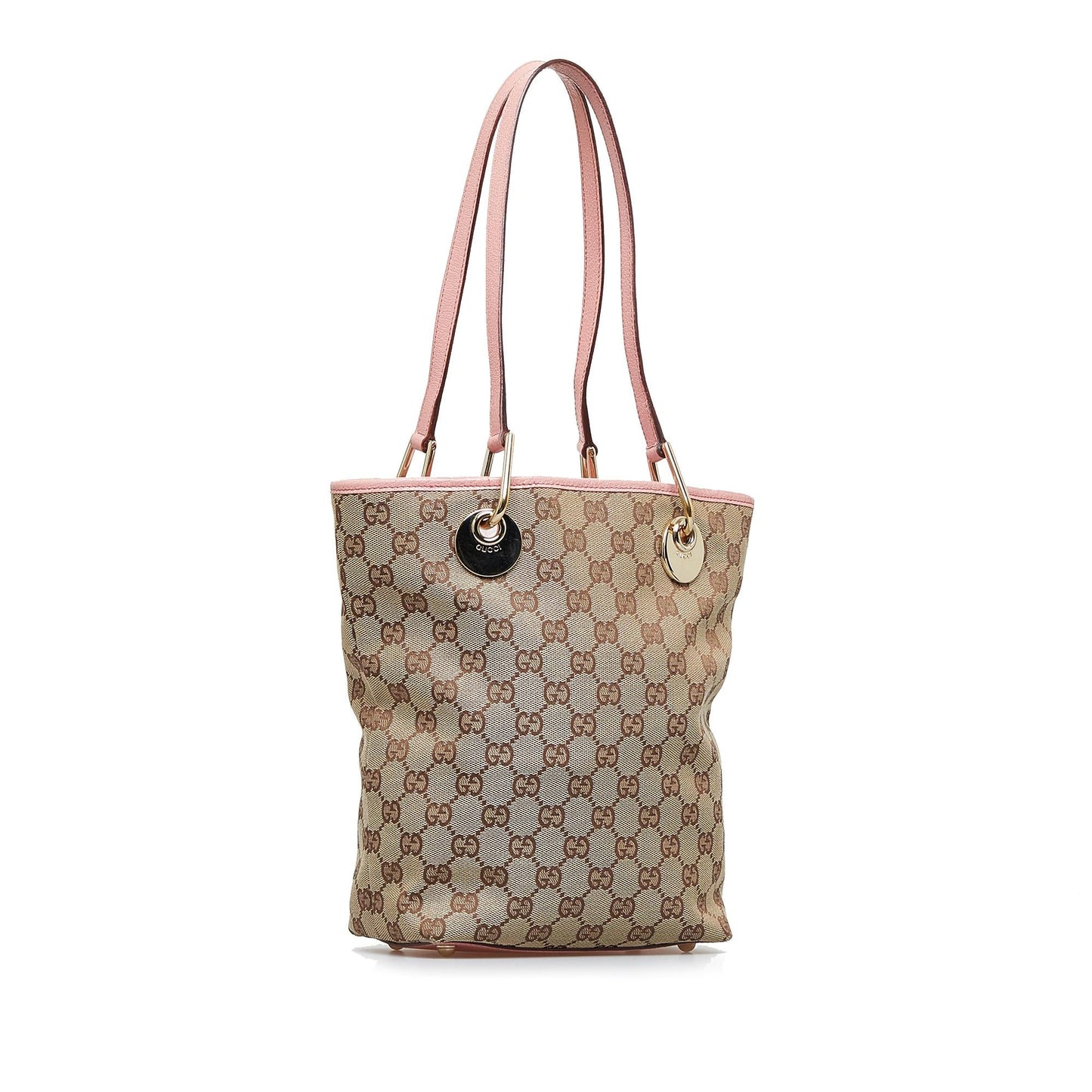 Gucci GG Eclipse SHG-0u46Wb Canvas Brown Tote Bag