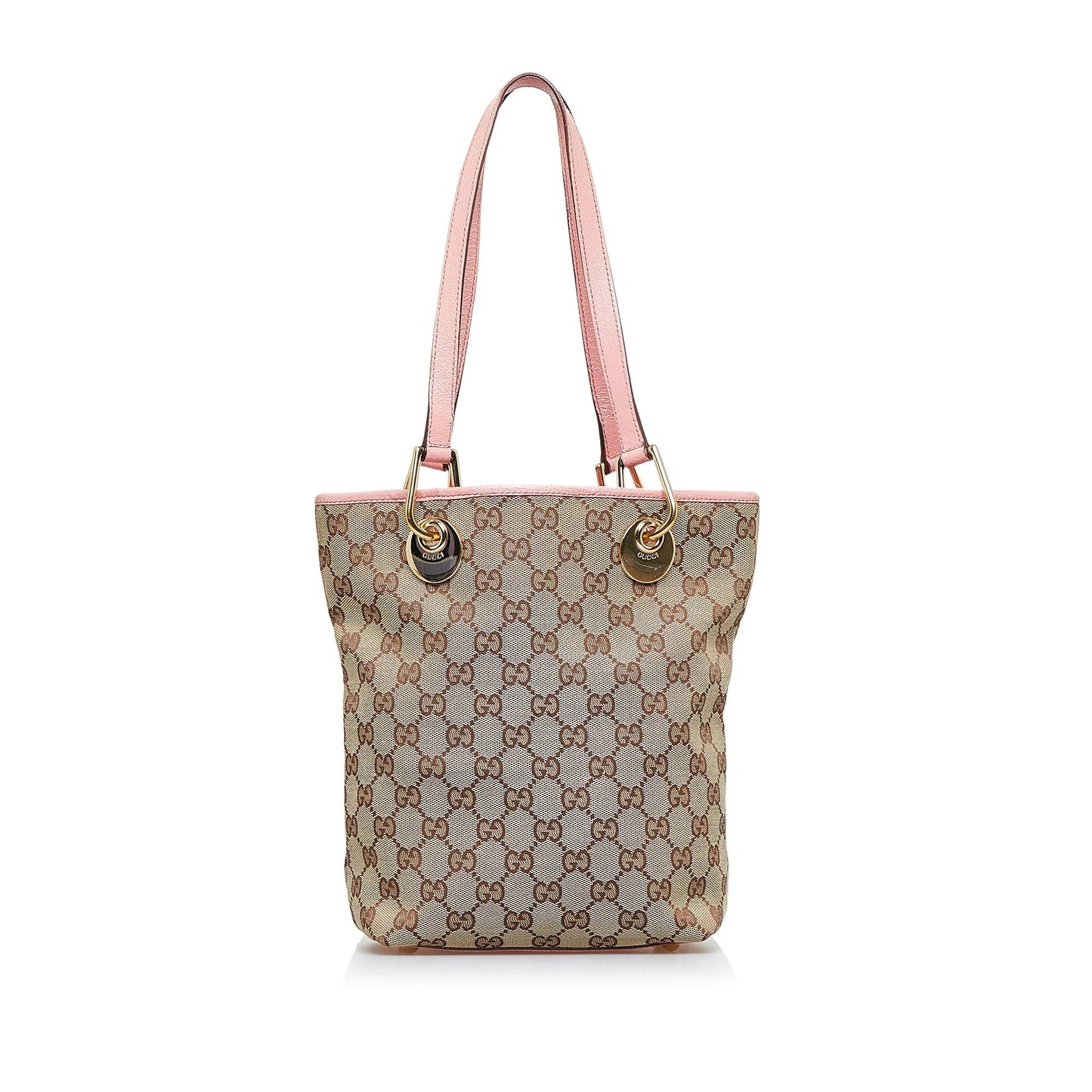 Gucci GG Eclipse SHG-Yam187 Canvas Brown Pink Tote Bag