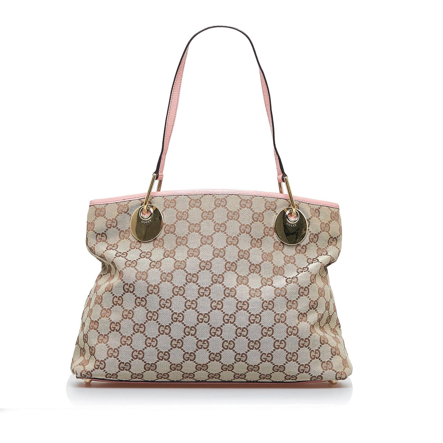Gucci GG Eclipse SHG-YupSAN Canvas Brown Tote Bag