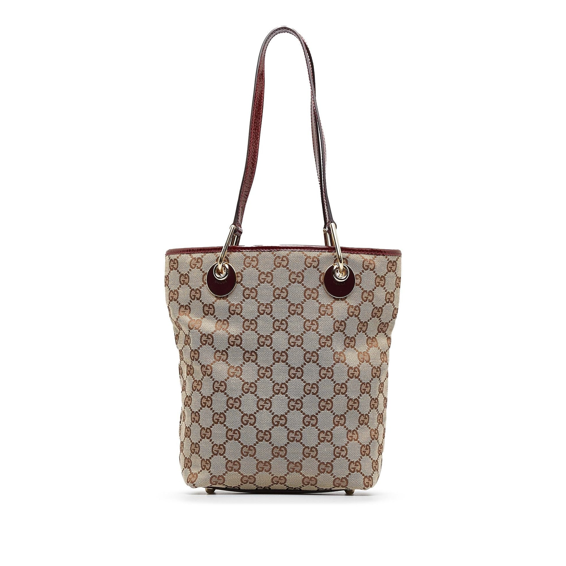 Gucci GG Eclipse SHG-PaKaf2 Canvas Brown Tote Bag