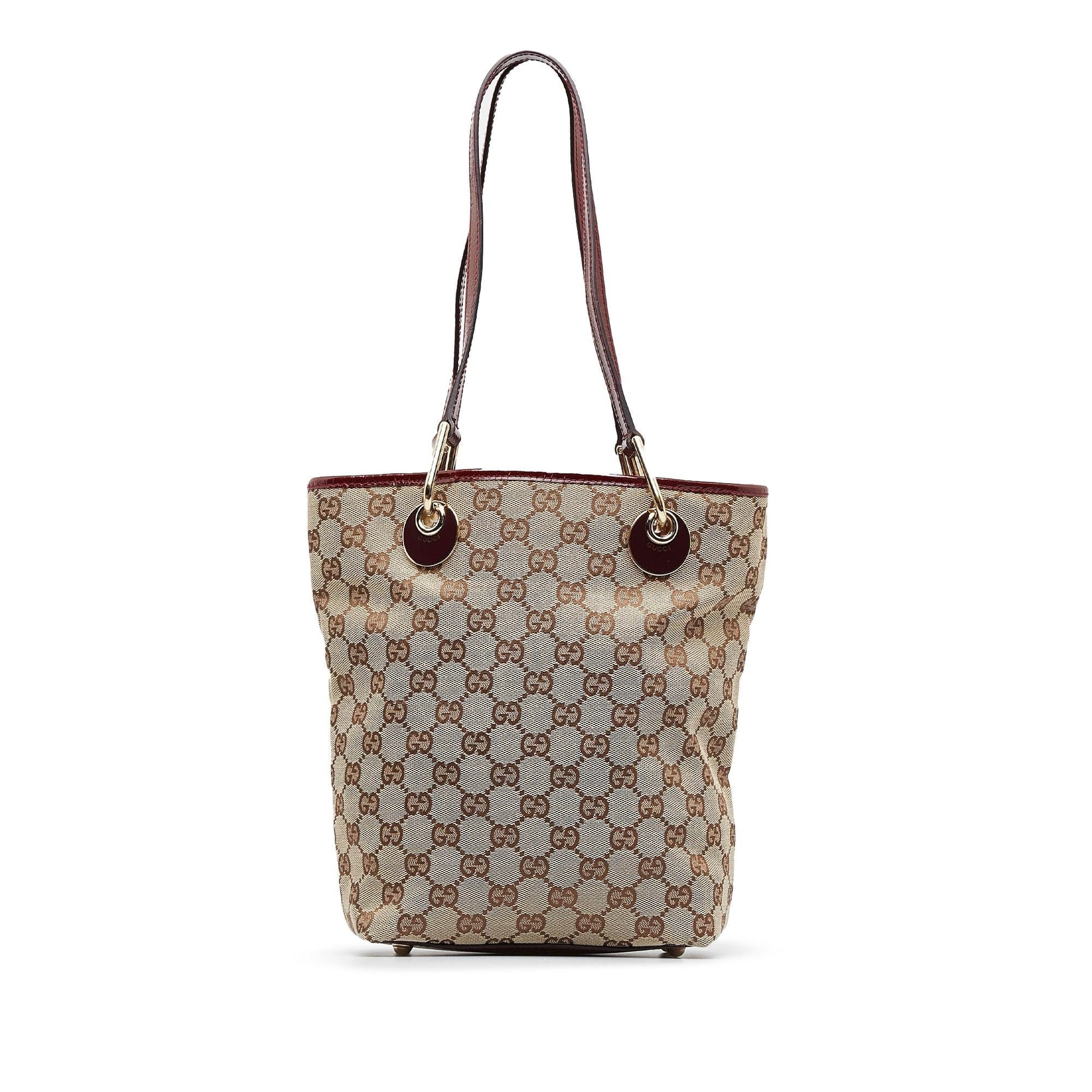 Gucci GG Eclipse SHG-PaKaf2 Canvas Brown Tote Bag