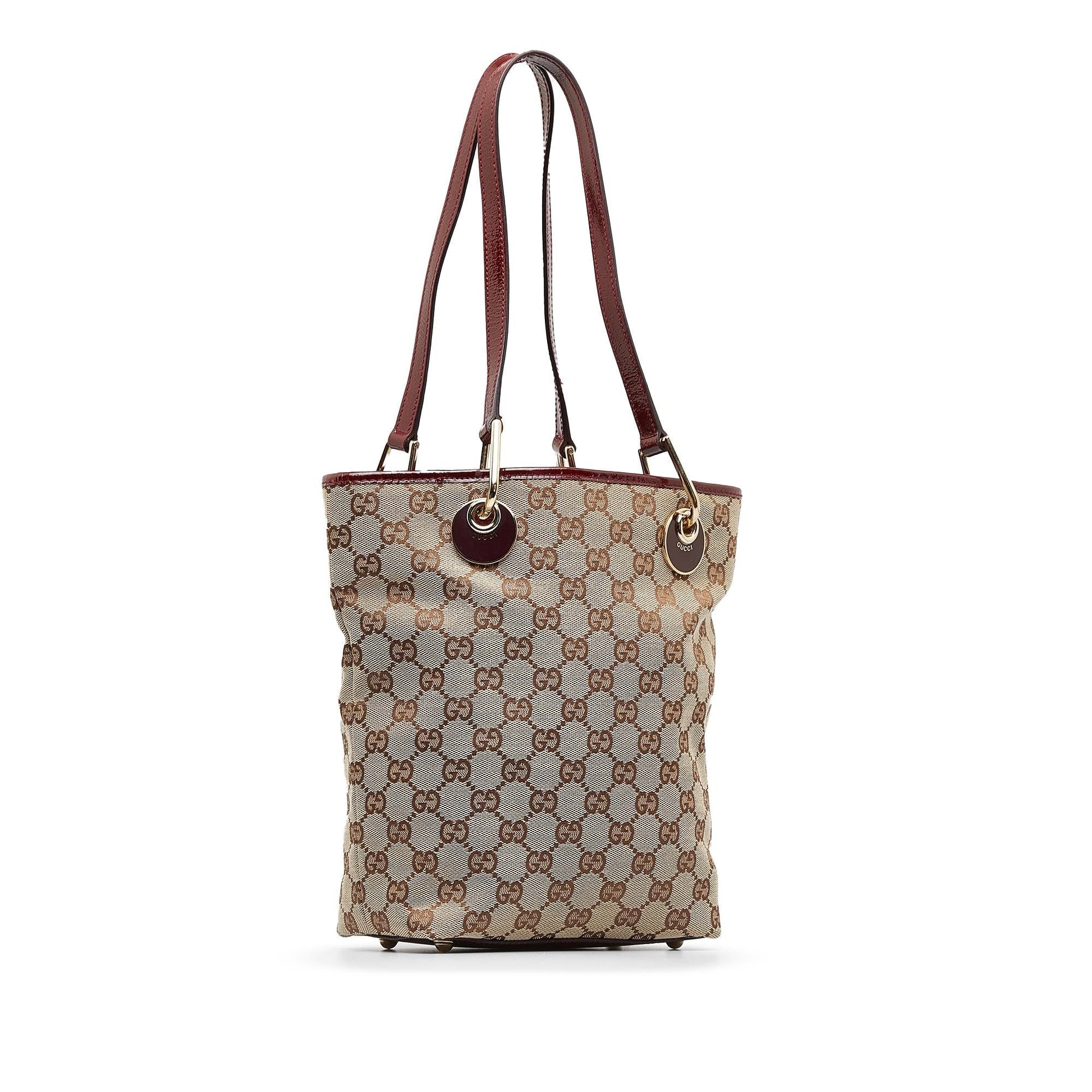 Gucci GG Eclipse SHG-PaKaf2 Canvas Brown Tote Bag