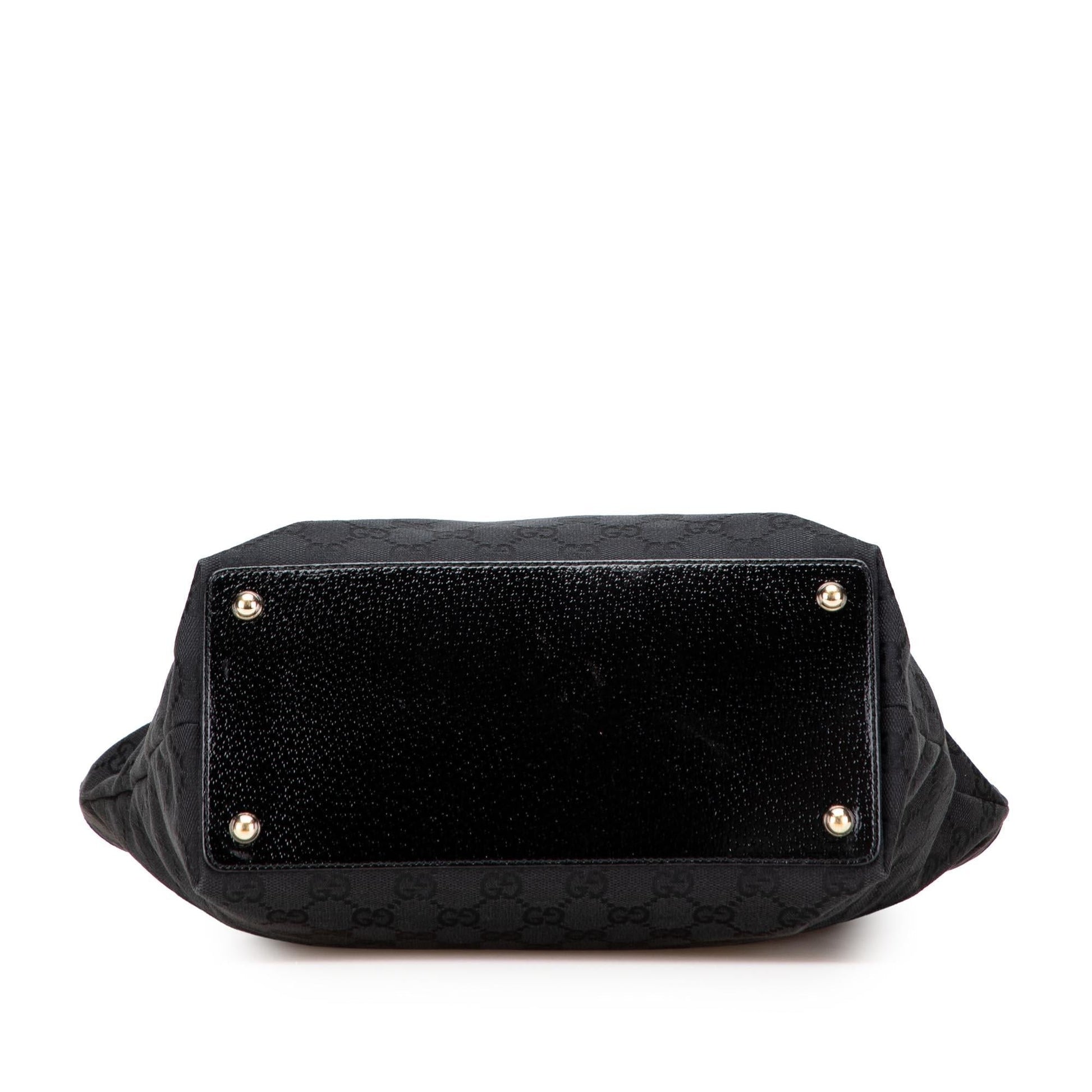 Gucci GG Eclipse Canvas Black Tote Bag