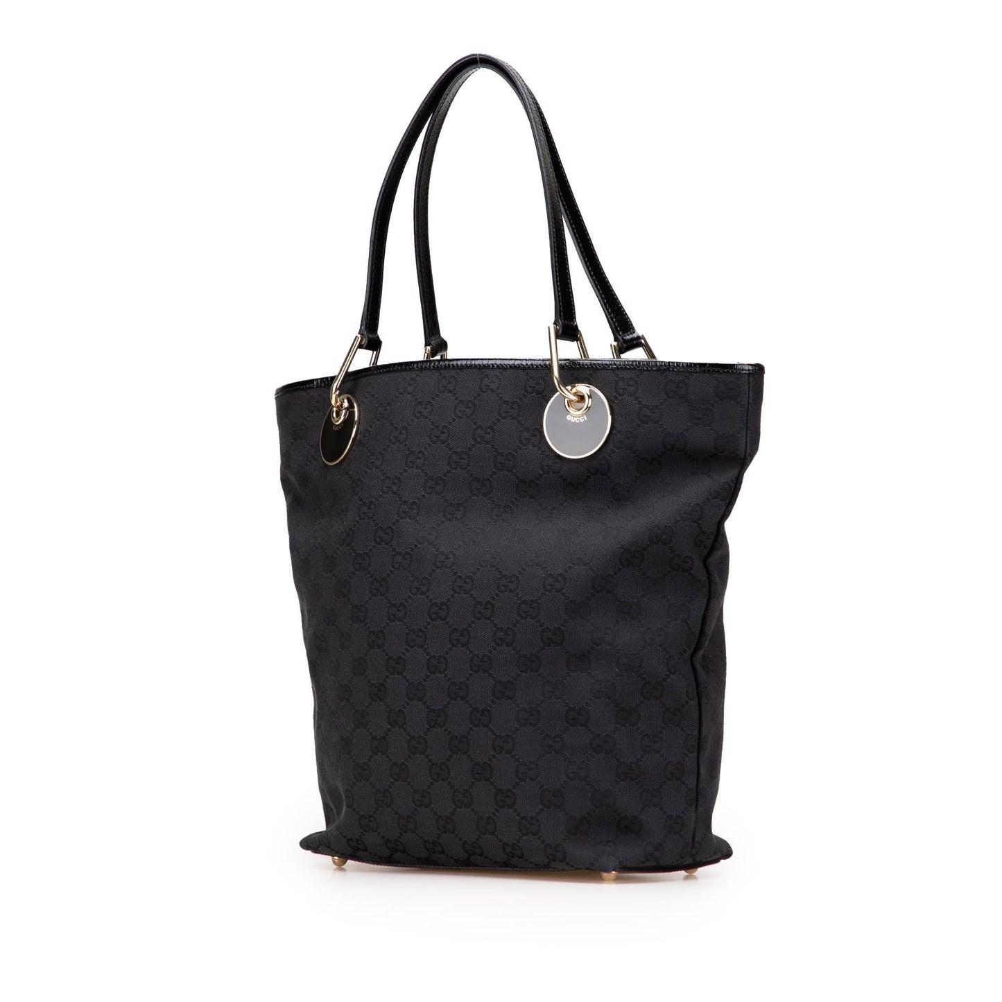 Gucci GG Eclipse Canvas Black Tote Bag Tote 3