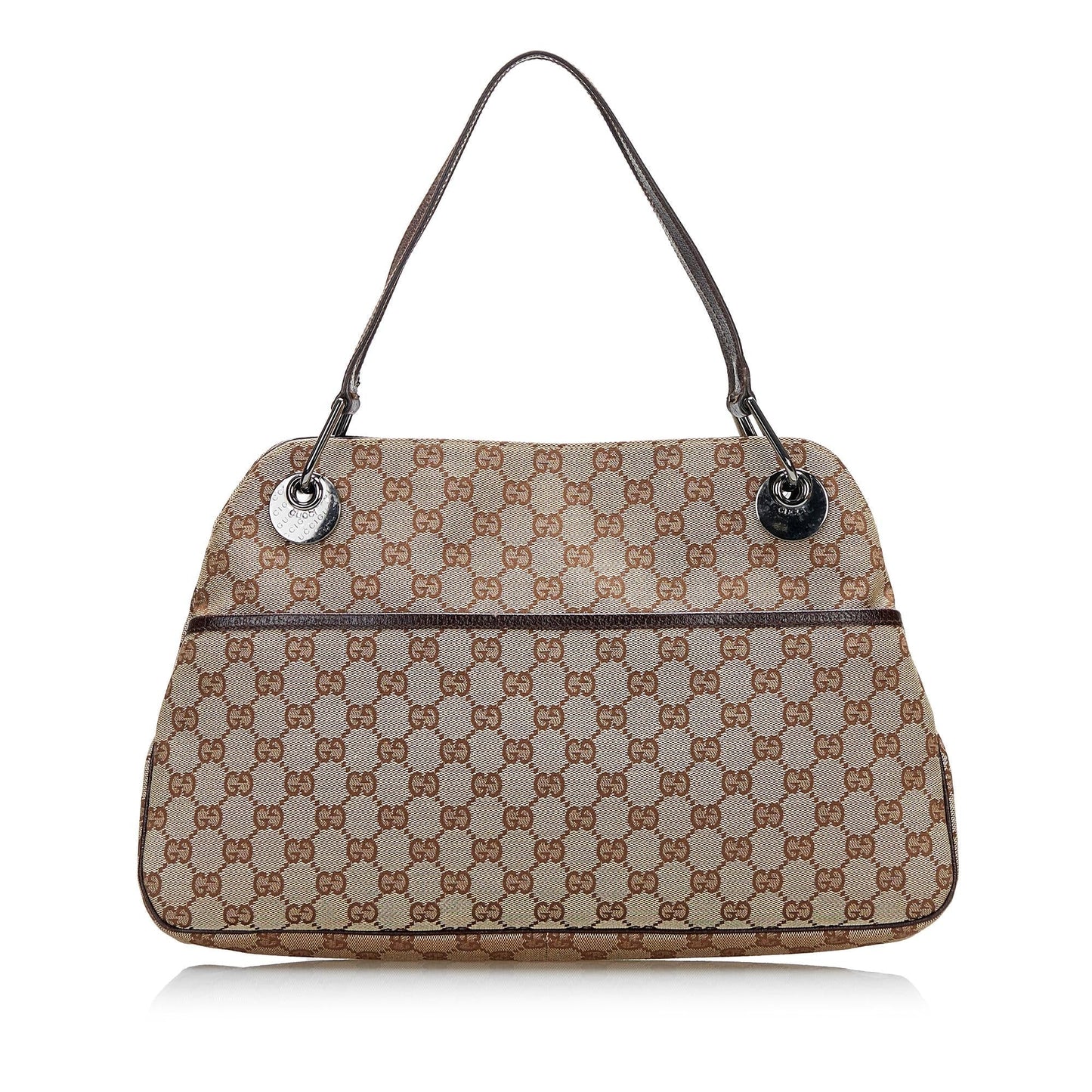 Gucci GG Eclipse SHG-A8lqxB Canvas Brown Tote Bag