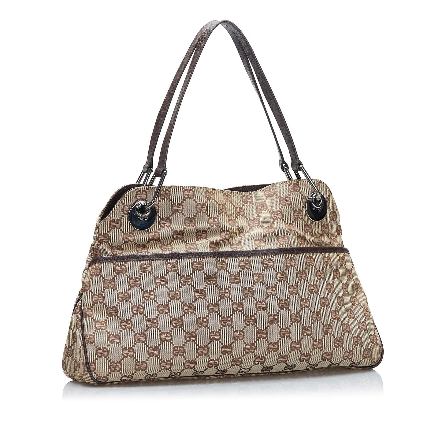 Gucci GG Eclipse SHG-ktZXJg Canvas Brown Tote Bag