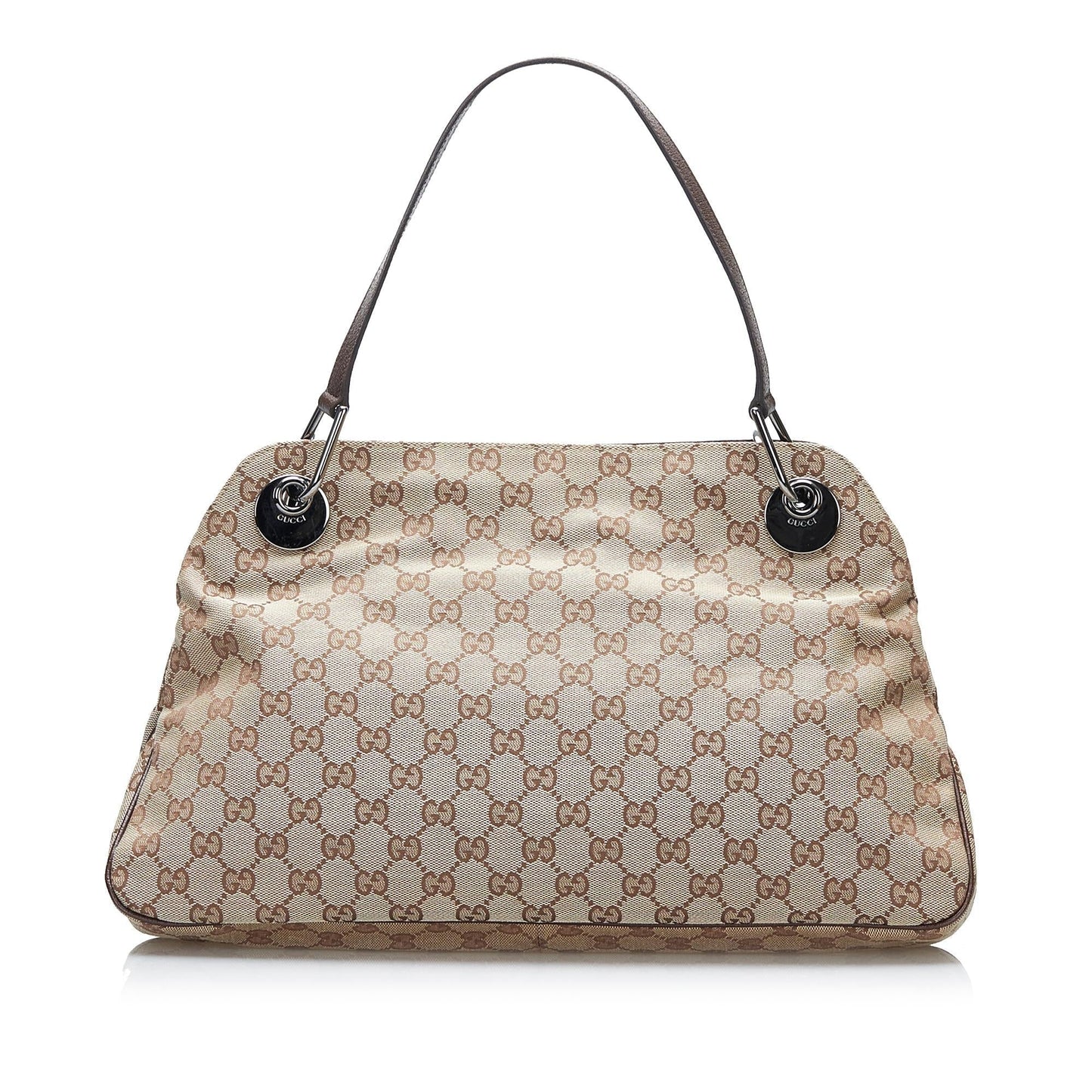 Gucci GG Eclipse SHG-KYAb17 Canvas Brown Tote Bag