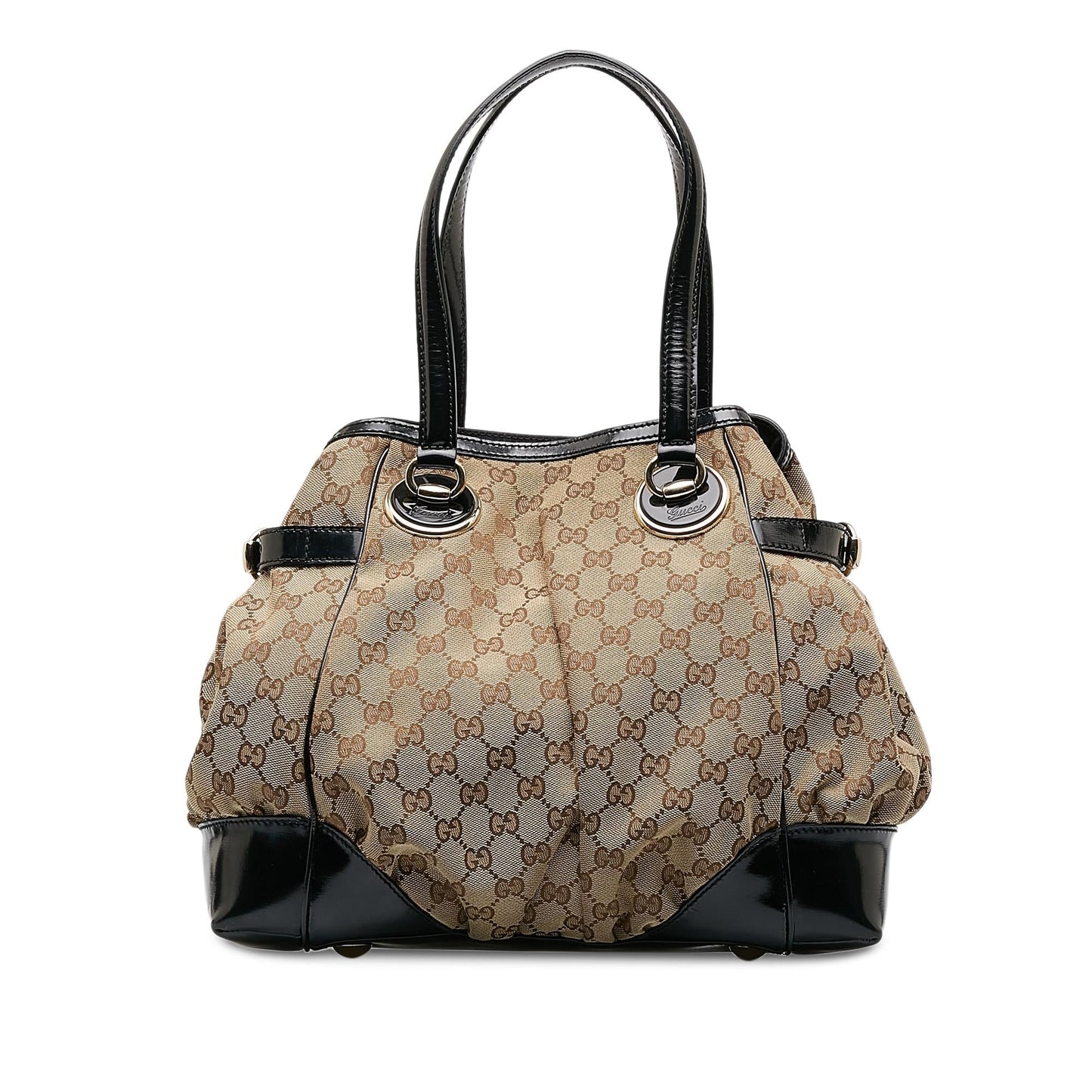 Gucci GG Full Moon SHG-V7LMS1 Canvas Brown Tote Bag