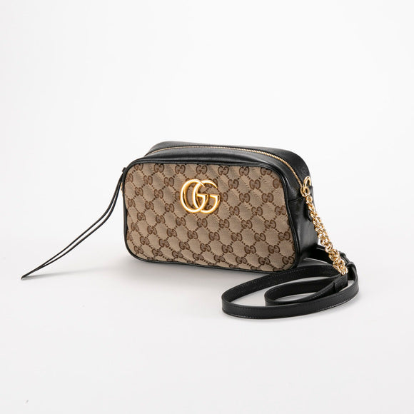 Gucci GG MARMONT Matelasse Monogram Small Chain Travel Bag