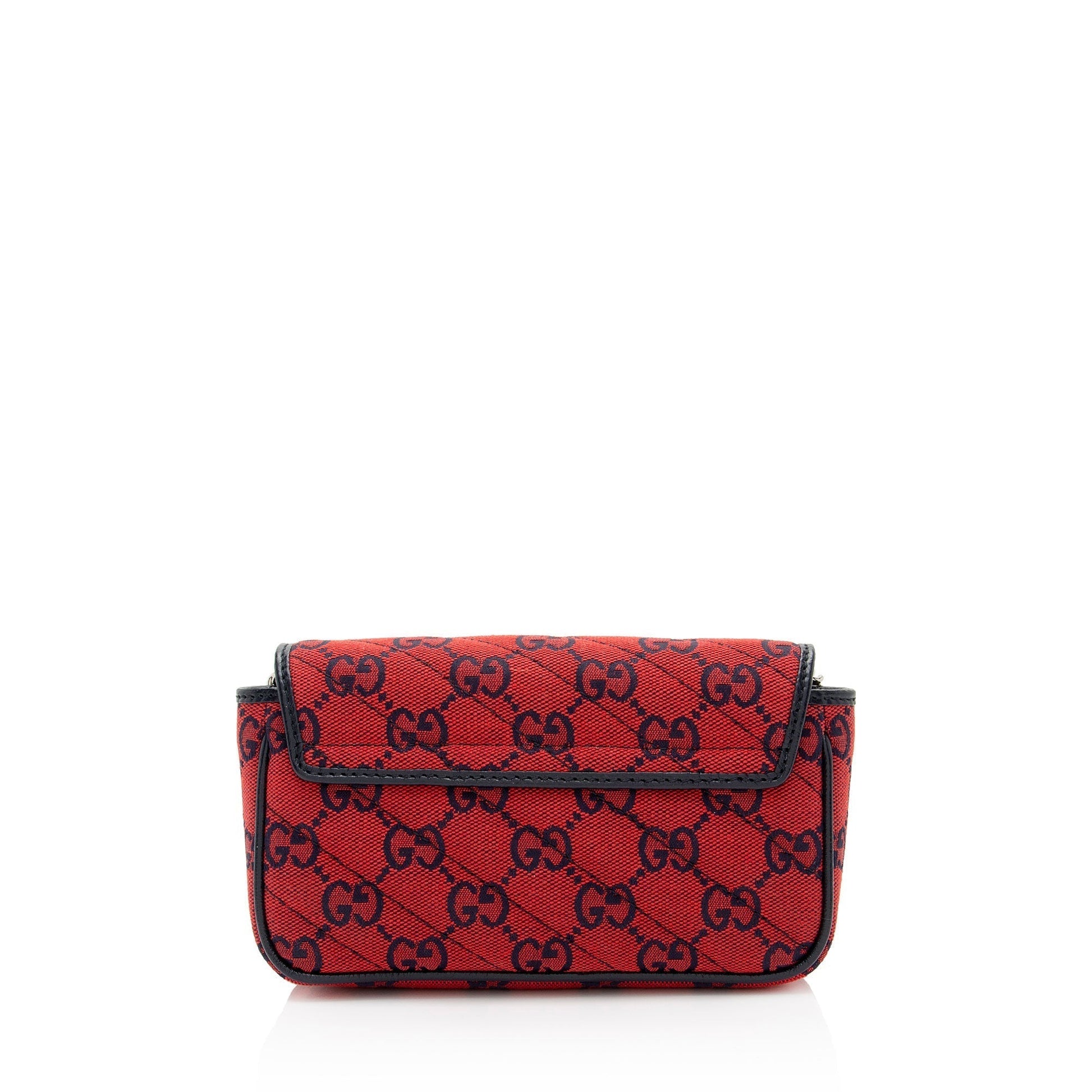 Gucci Marmont Bag Canvas Mini Crossbody Bag
