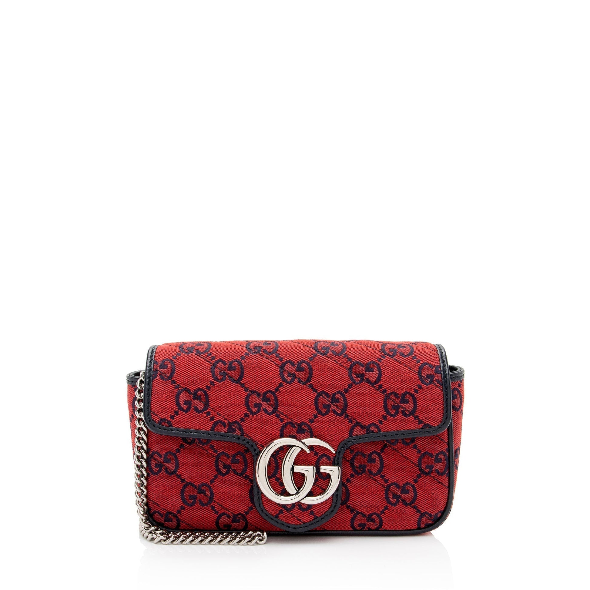 Gucci Marmont Bag Canvas Mini Crossbody Bag