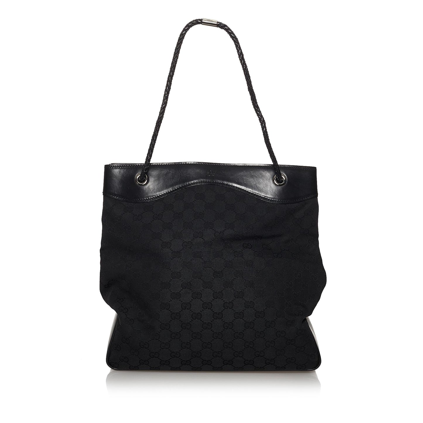 Gucci GG Gifford SHG Canvas Black Tote Bag 4
