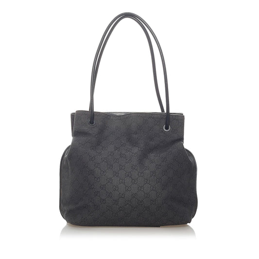 Gucci GG Gifford SHG Canvas Black Tote Bag