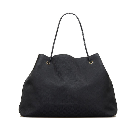 Gucci GG Gifford SHG-Ef16Wj Canvas Black Tote Bag