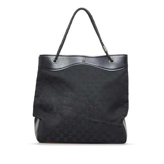Gucci GG Gifford SHG-XhHe7C Canvas Calf Black Tote Bag
