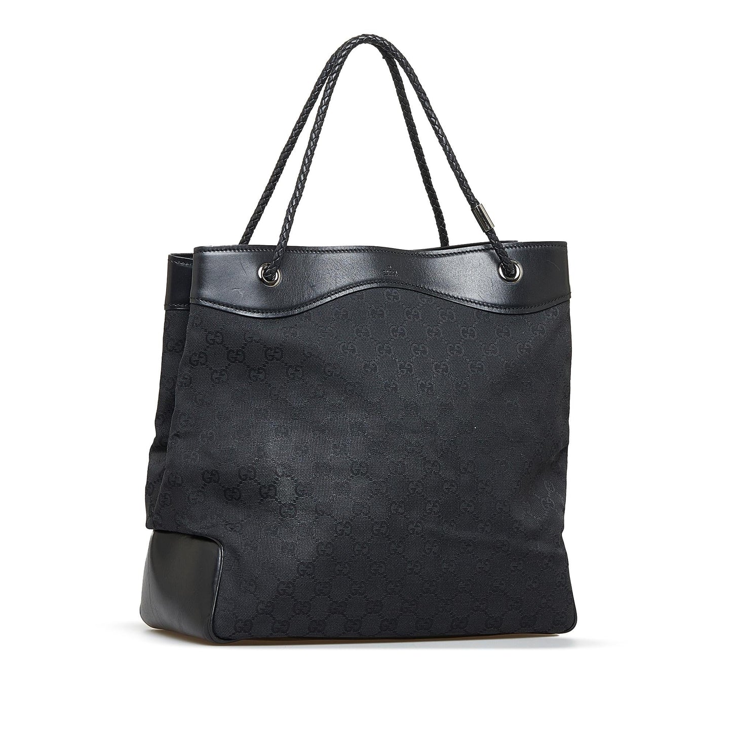 Gucci GG Gifford SHG-XhHe7C Canvas Calf Black Tote Bag
