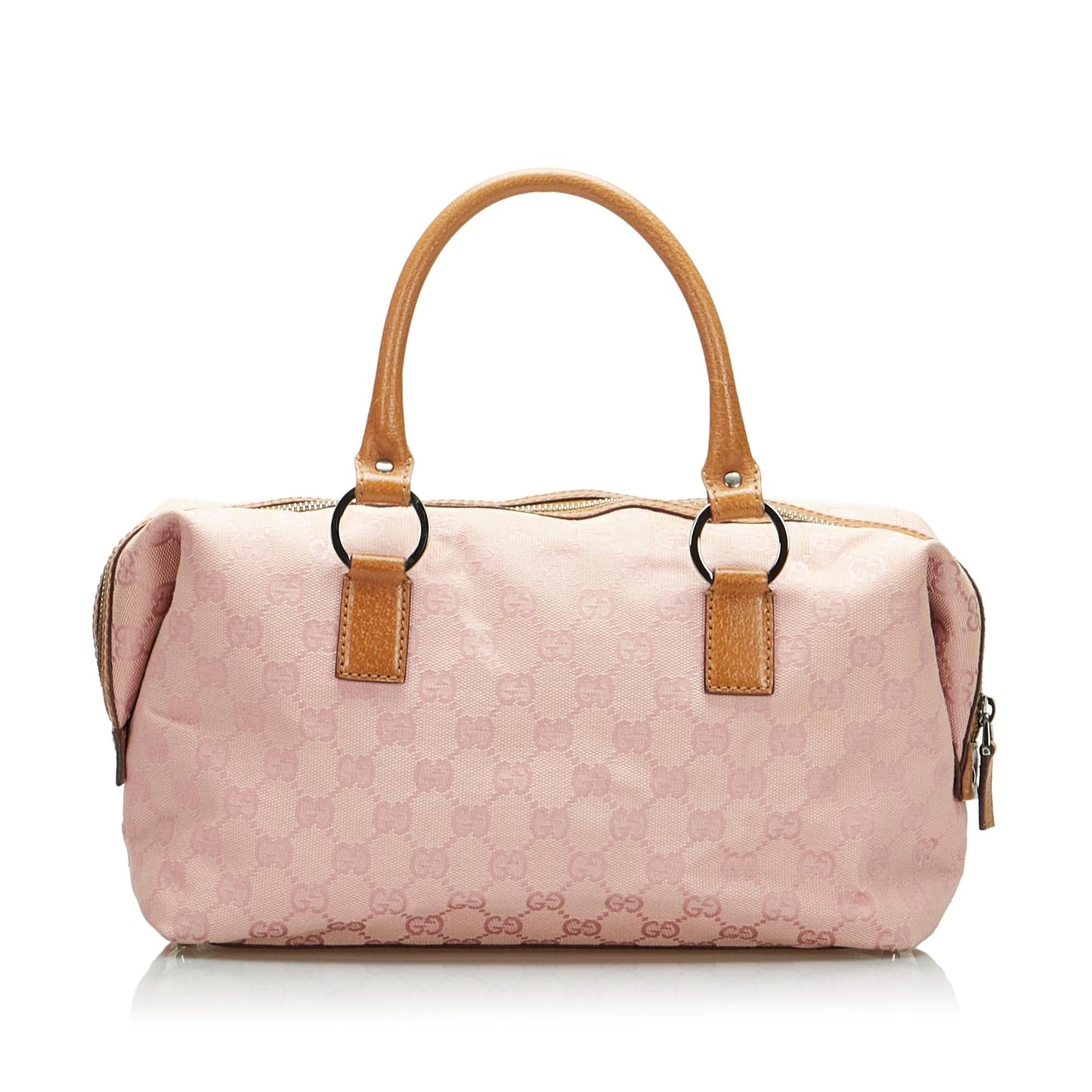 Gucci GG SHG-niBxXU Canvas Pink Satchel Bag