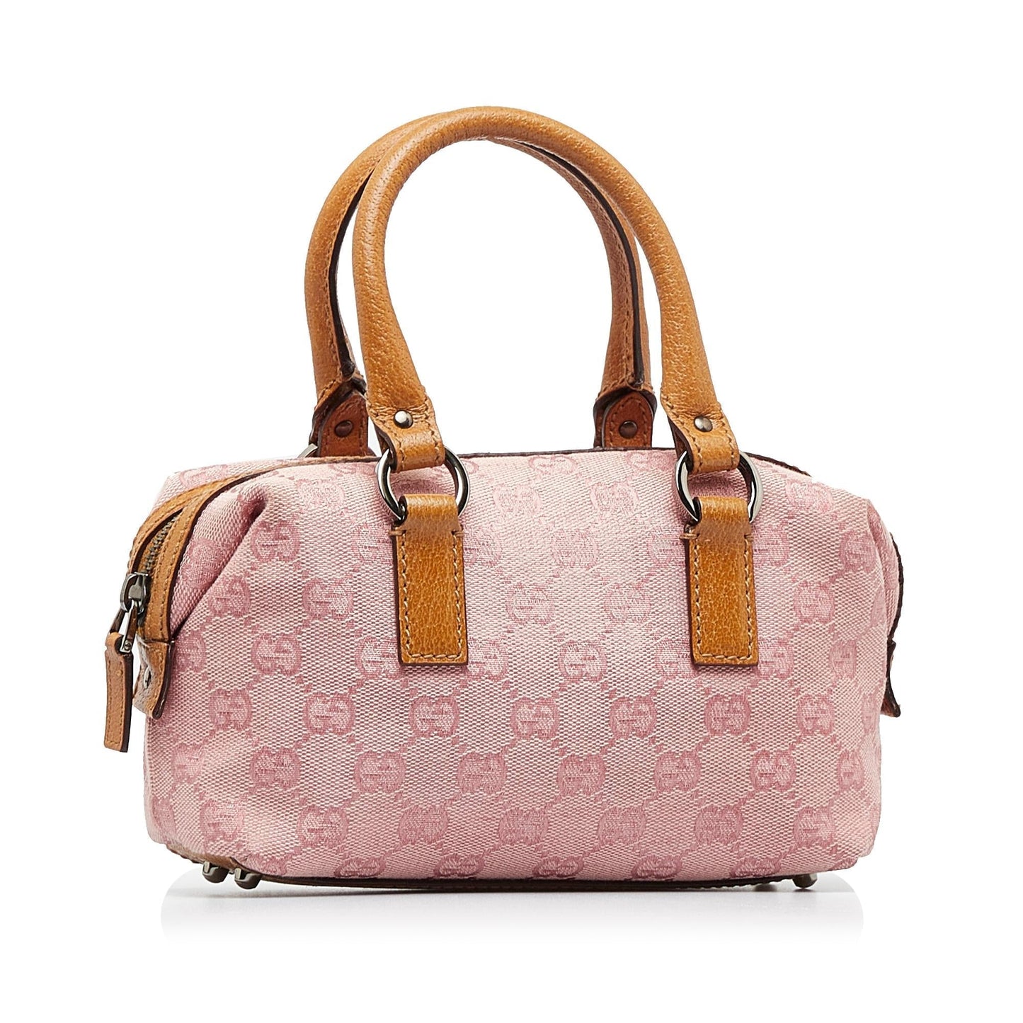 Gucci GG SHG-TvklQD Canvas Pink Satchel Bag