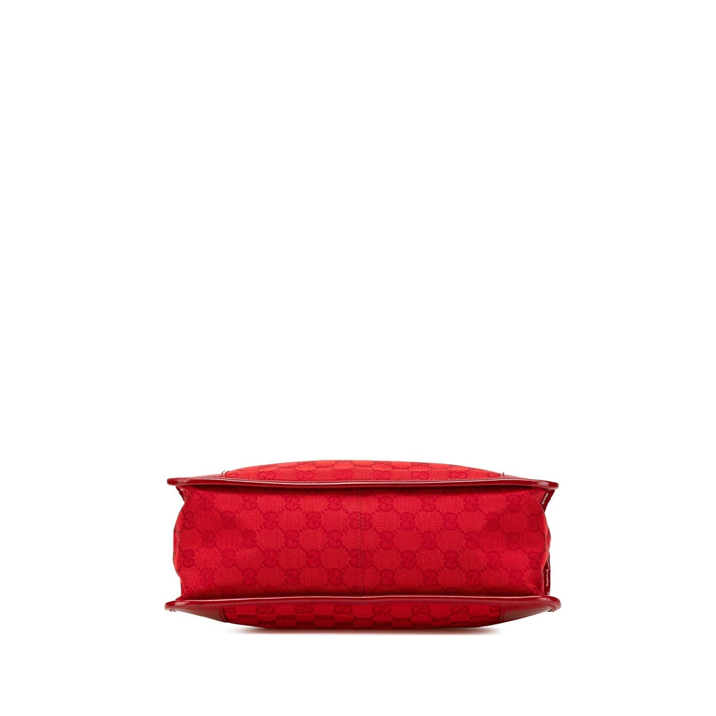 Gucci GG Canvas Red Satchel Bag Handbag 7