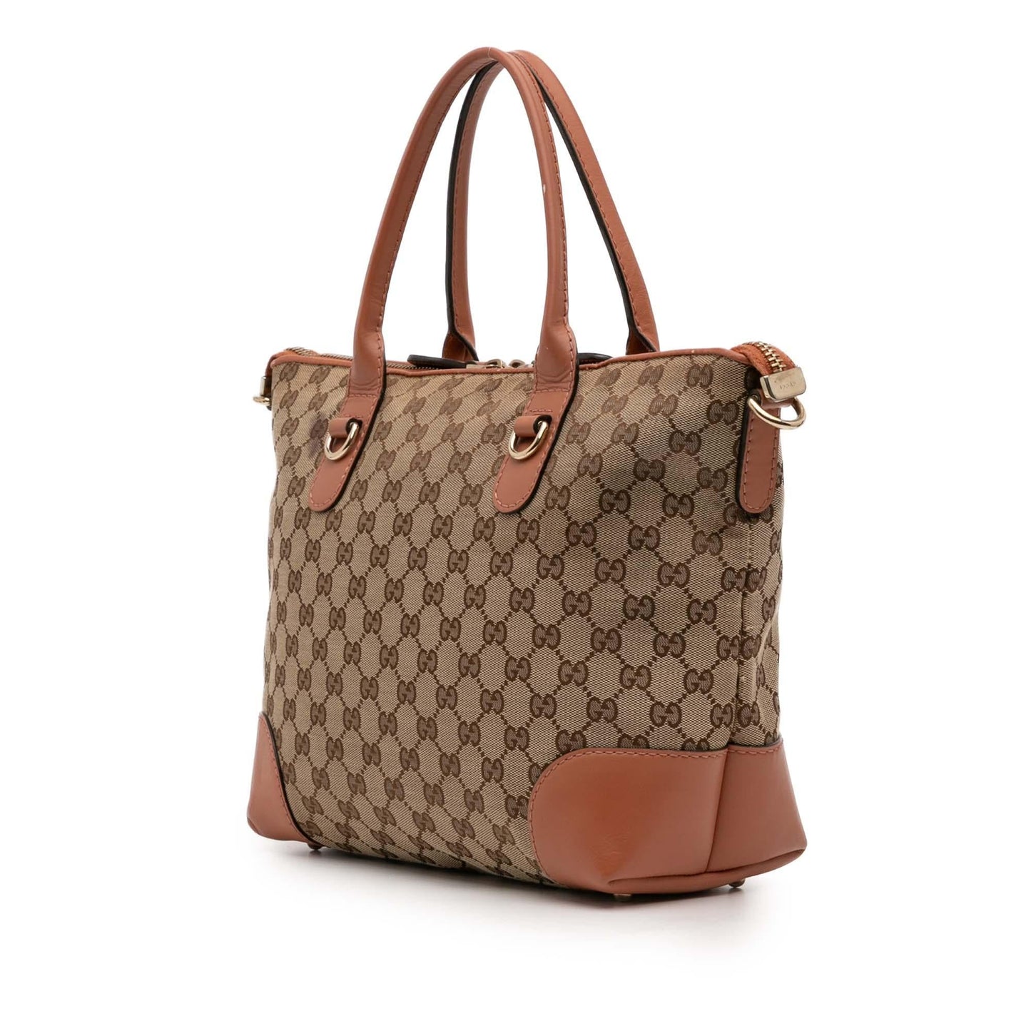 Gucci GG Heart Bit Canvas Travel Bag