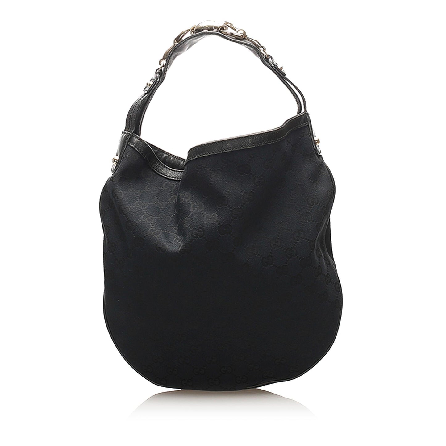 Gucci GG SHG Canvas Black Shoulder Bag 10