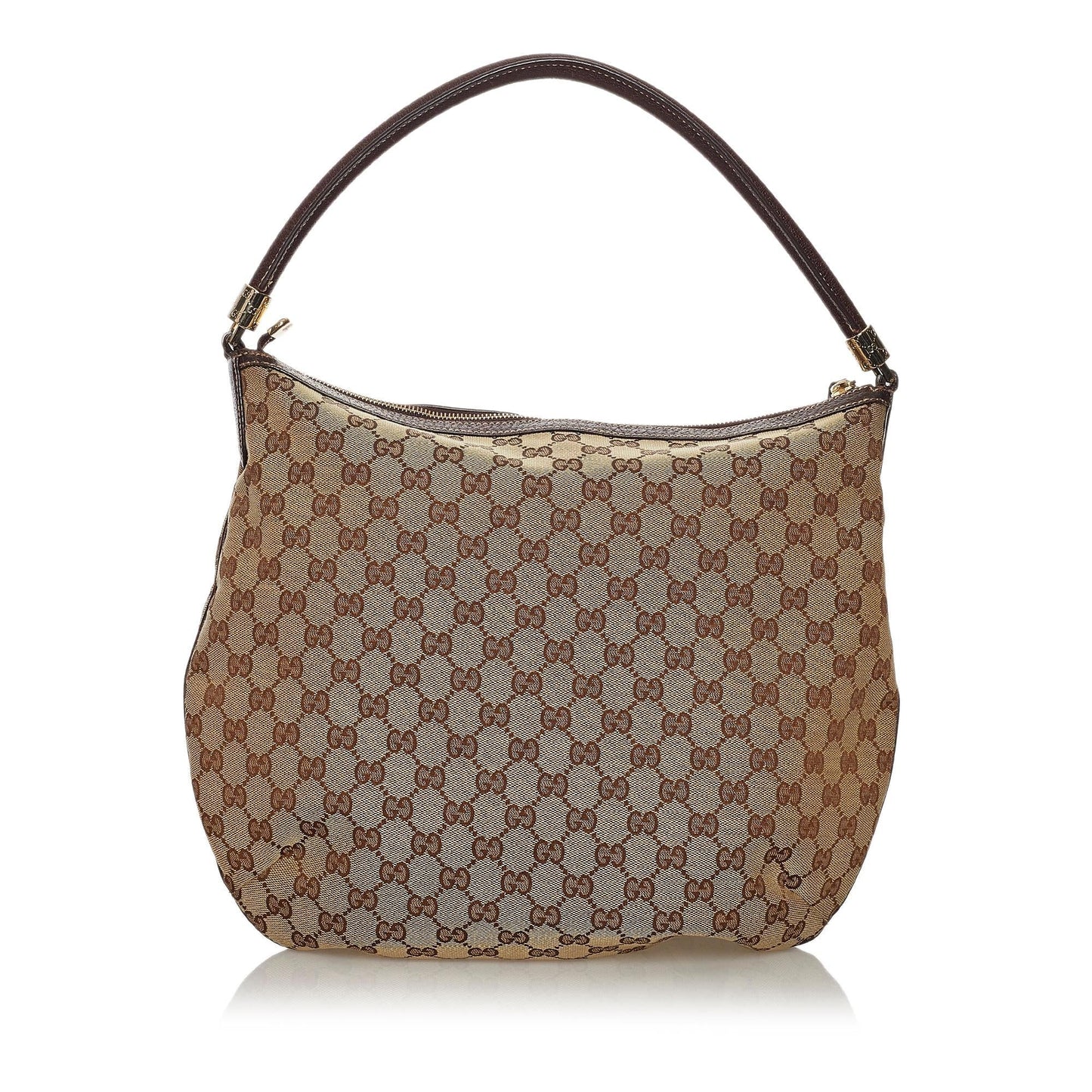 Gucci GG SHG Canvas Brown Shoulder Bag 4