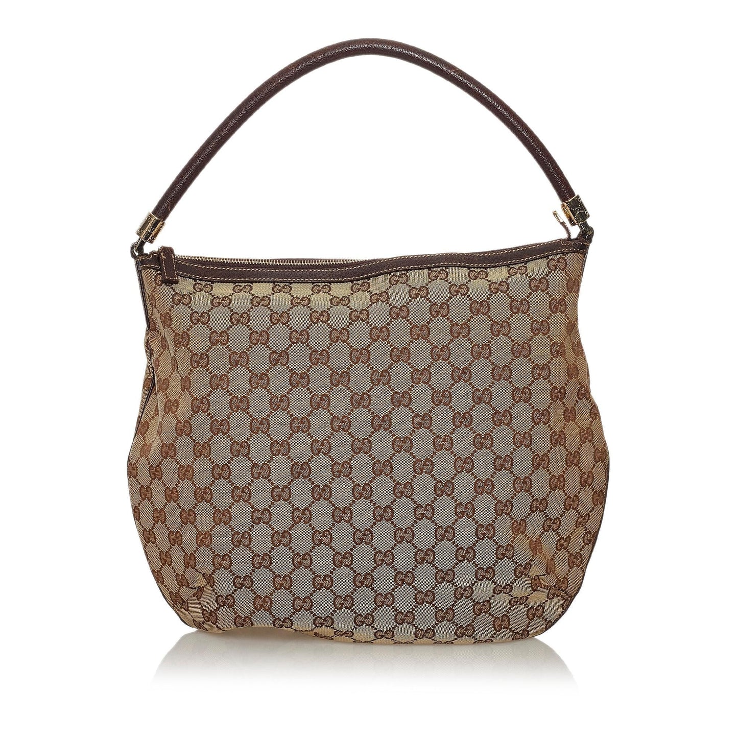 Gucci GG SHG Canvas Brown Shoulder Bag 4