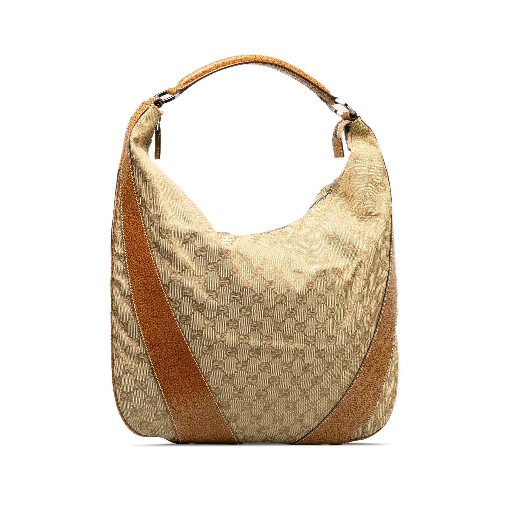 Gucci GG SHG-hPCRxa Canvas Brown Shoulder Bag