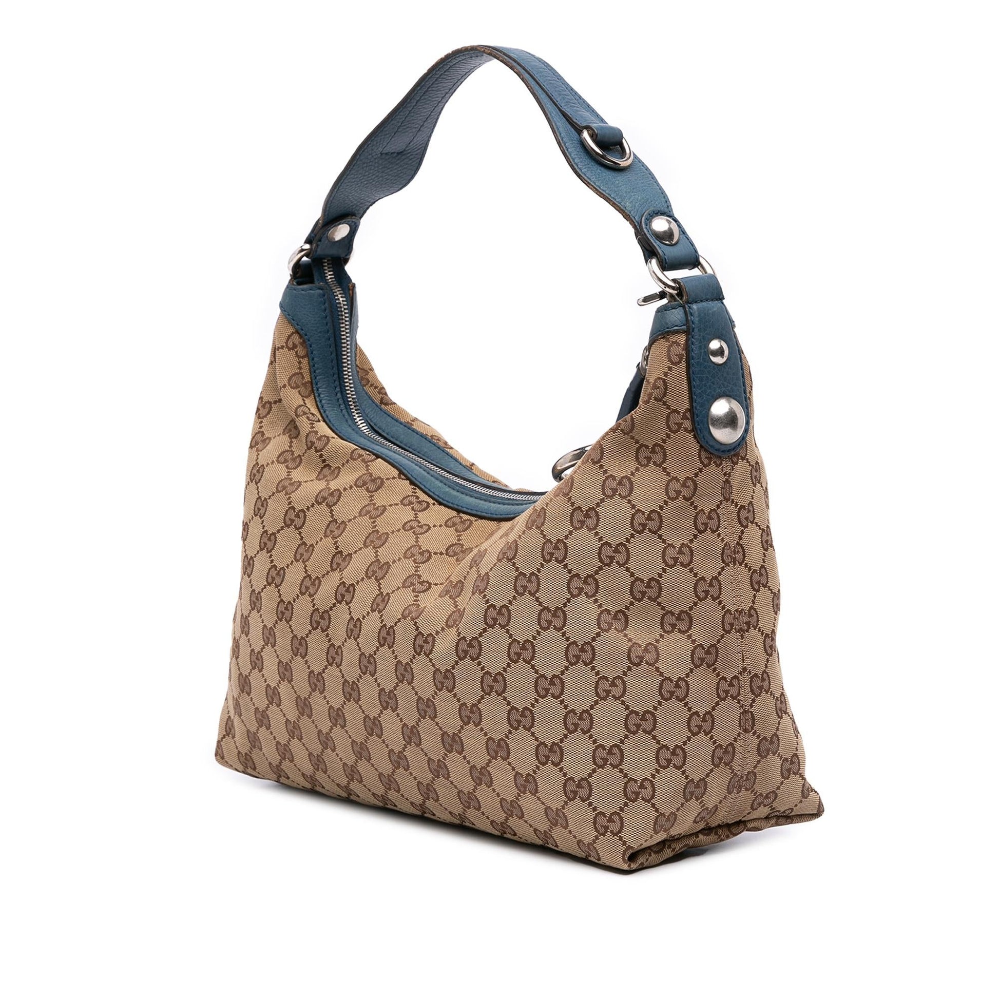 Gucci GG Icon Bit Canvas Travel Bag