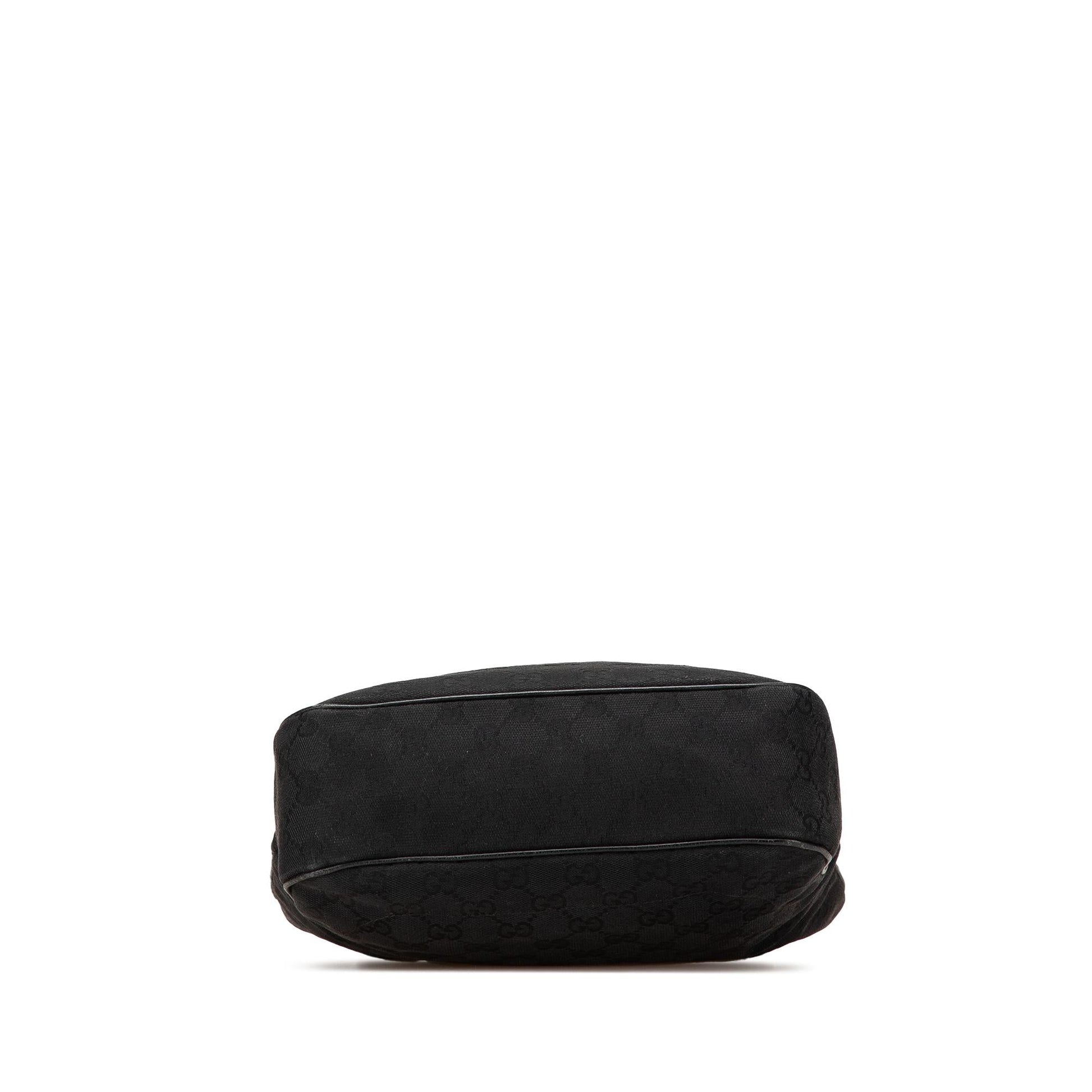 Gucci GG Jackie Canvas Black Tote Bag Jackie Tote