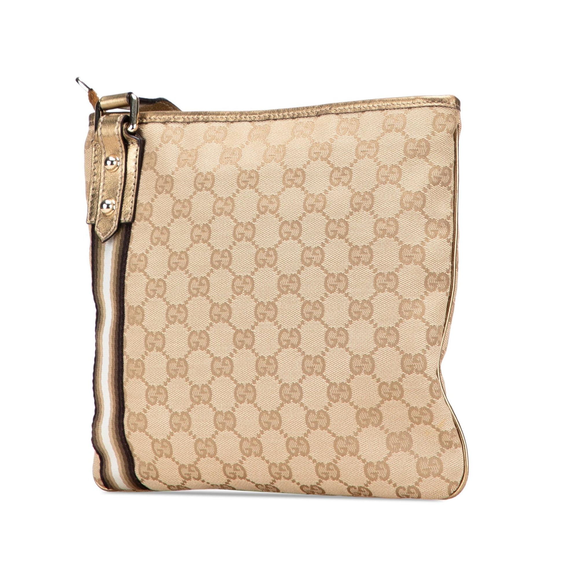 Gucci GG Jolicoeur Canvas Crossbody Bag