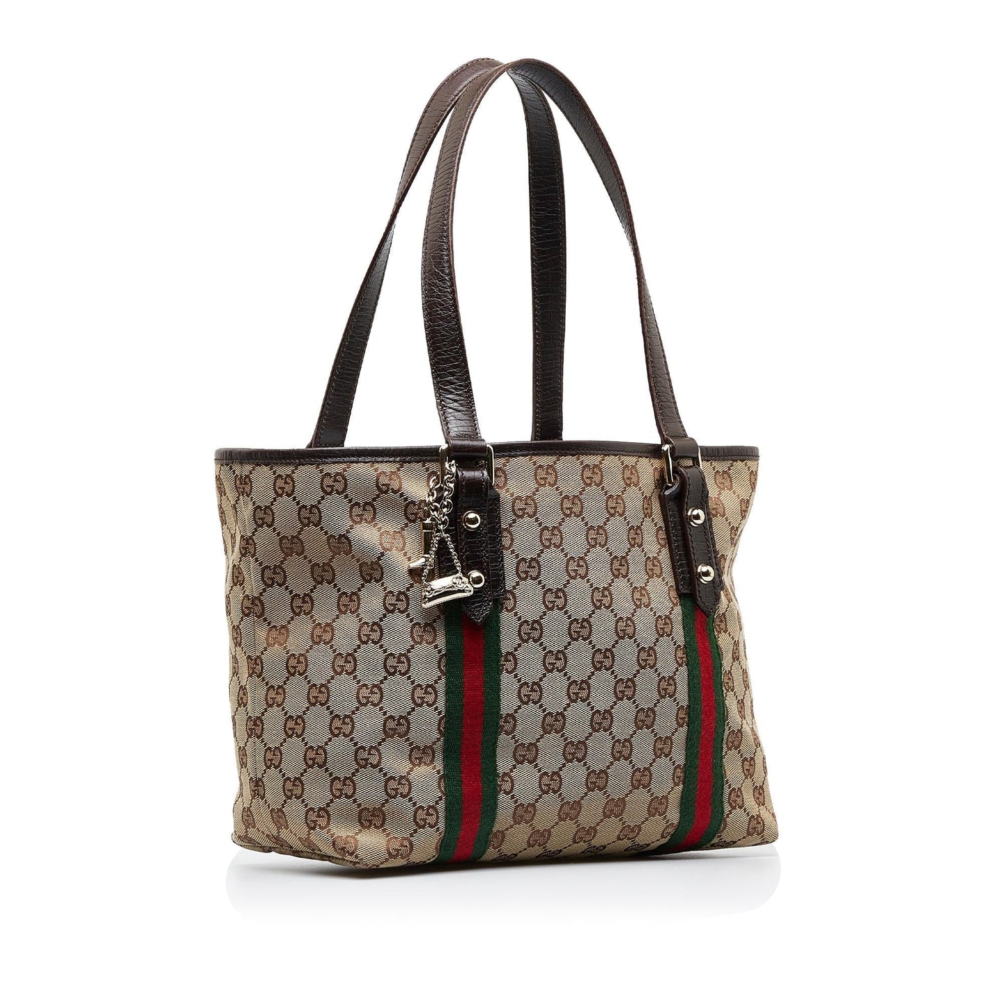 Gucci GG Jolicoeur SHG-zAjIcs Canvas Brown Satchel Bag