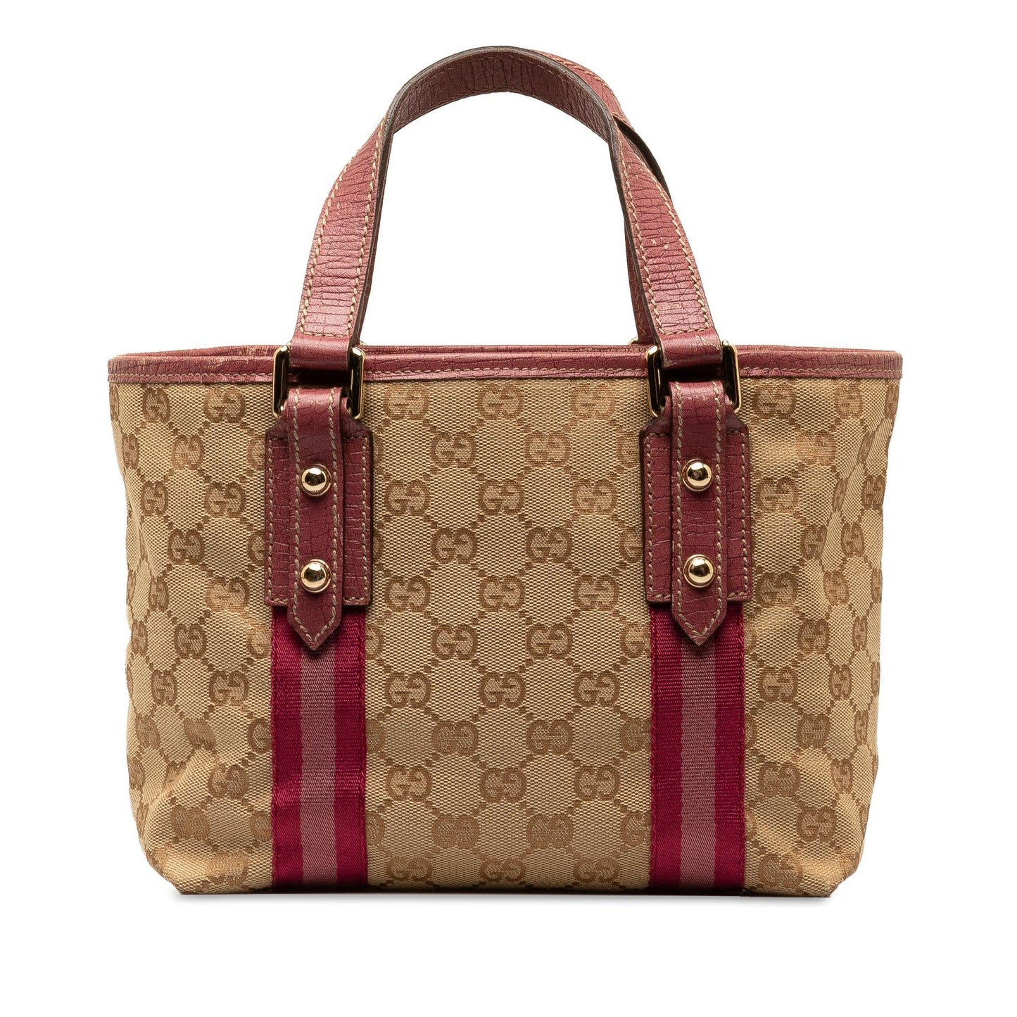 Gucci GG Jolicoeur SHG-5Q0OTS Canvas Brown Tote Bag