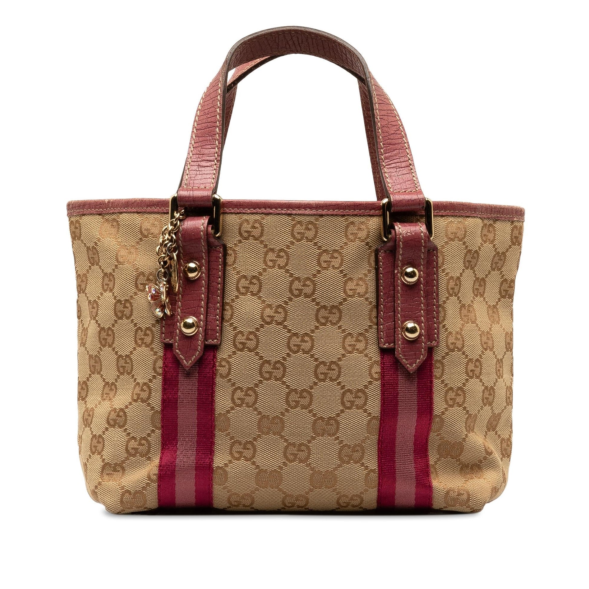 Gucci GG Jolicoeur SHG-1uVzBt Canvas Brown Tote Bag