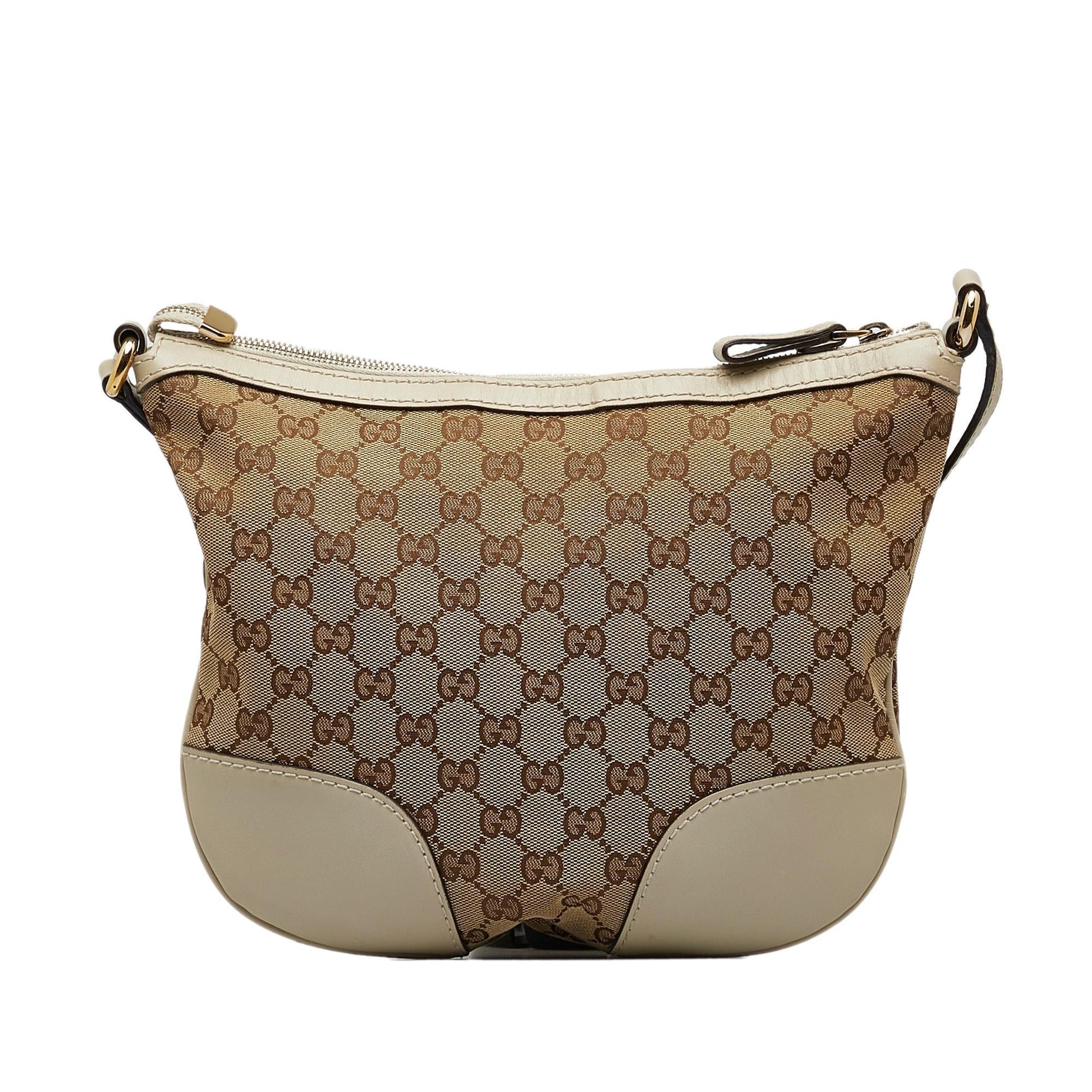 Gucci GG Lovely SHG-8dom4S Canvas Brown Crossbody Bag